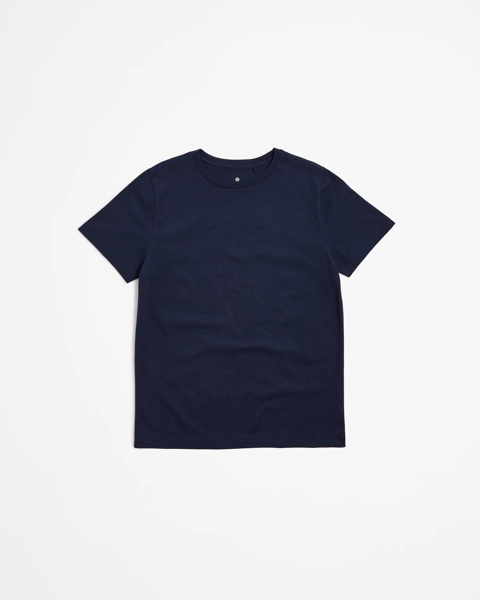 1 Target School Plain T-shirt NAVY BLUE, 1 of 3