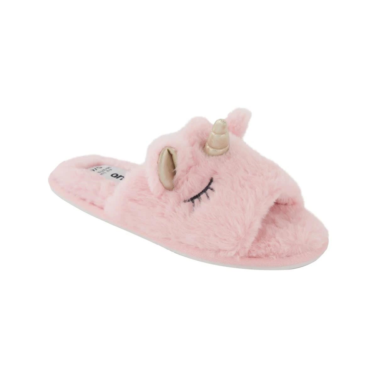1 Novelty Animal Scuffs Unicornpnk, 1 of 3