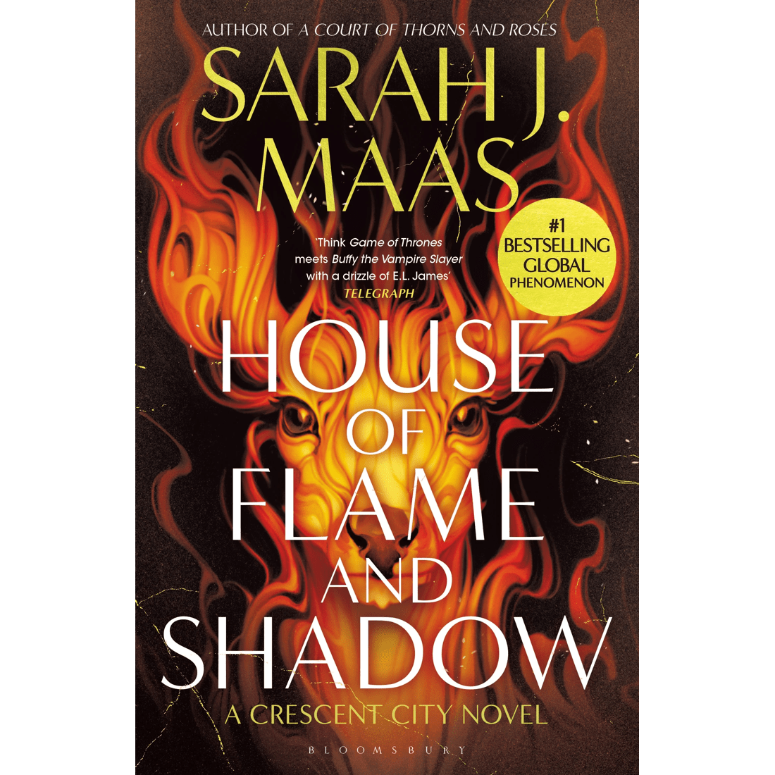 1 Crescent City: House of Flame and Shadow by Sarah J. Maas - Book, 1 of 1