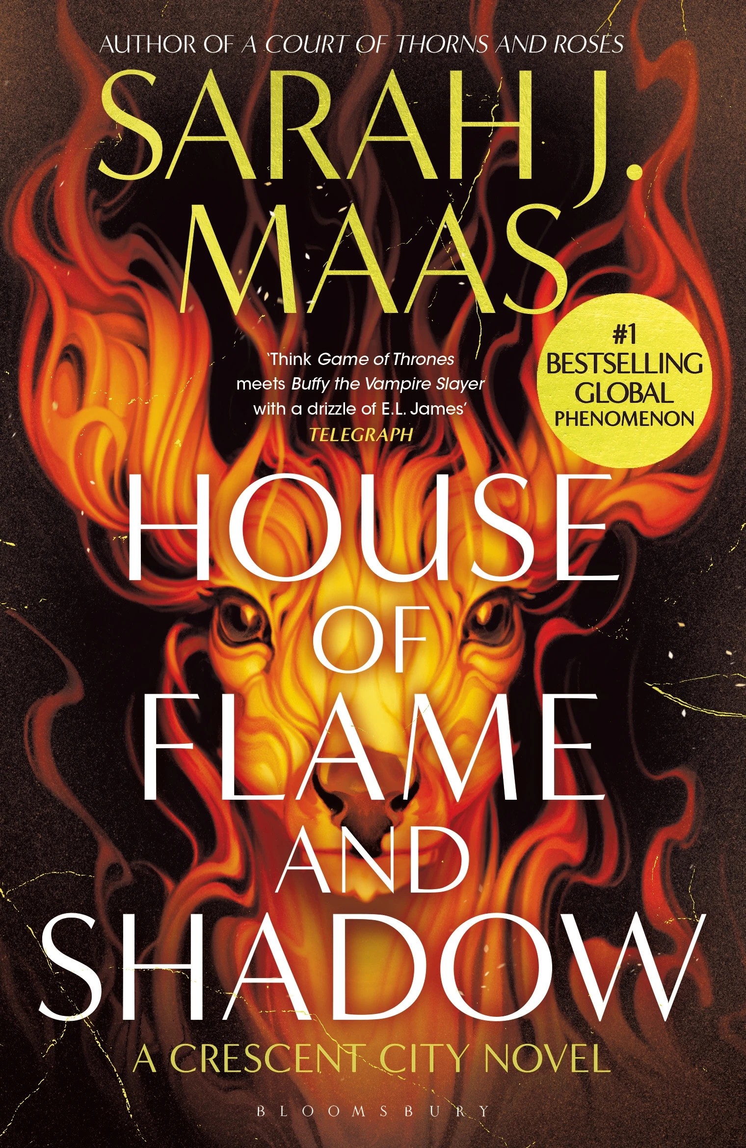 1 Crescent City: House of Flame and Shadow by Sarah J. Maas - Book