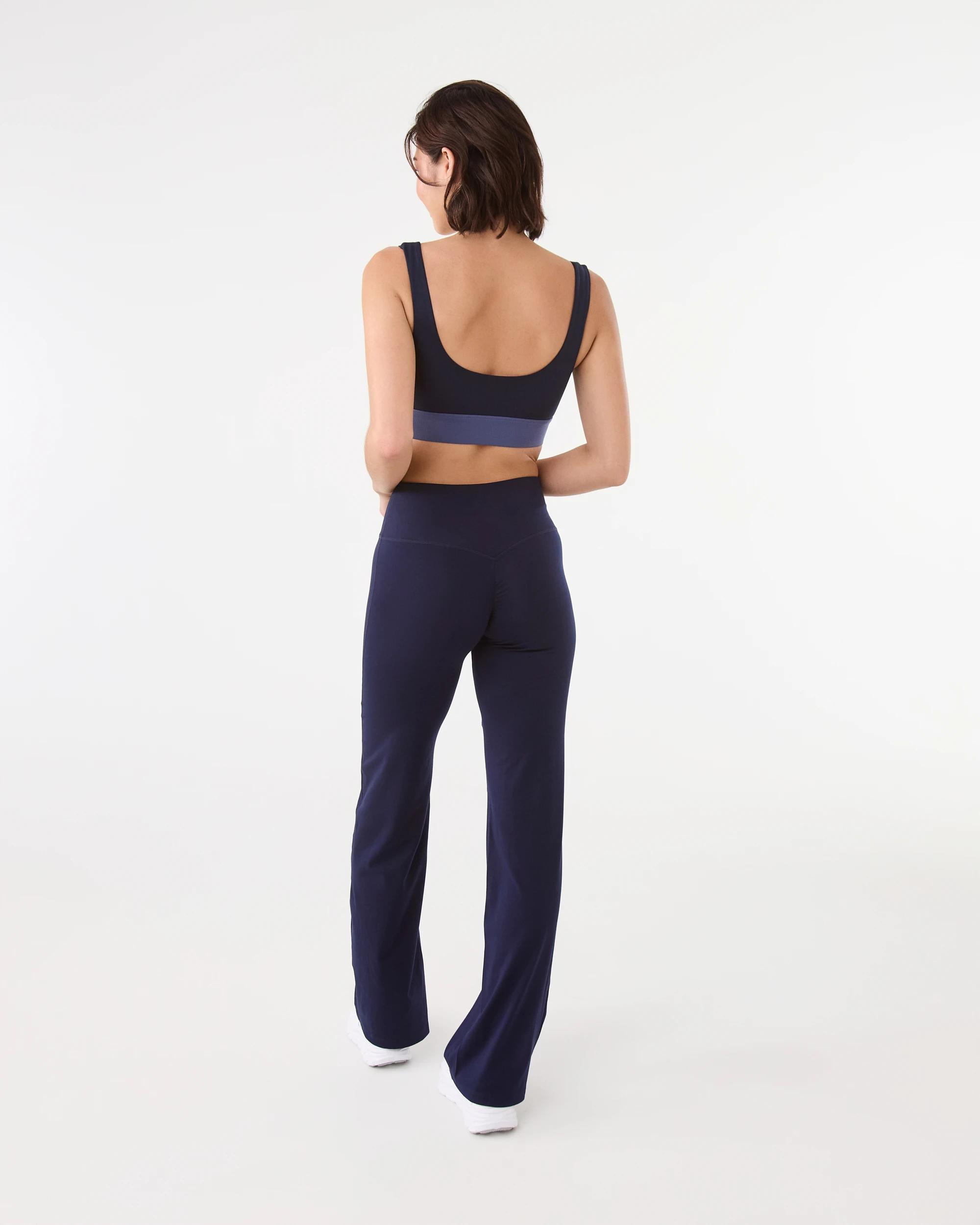 5 Everlast Womens Sculpt Straight Leg Leggings Navy, 5 of 7