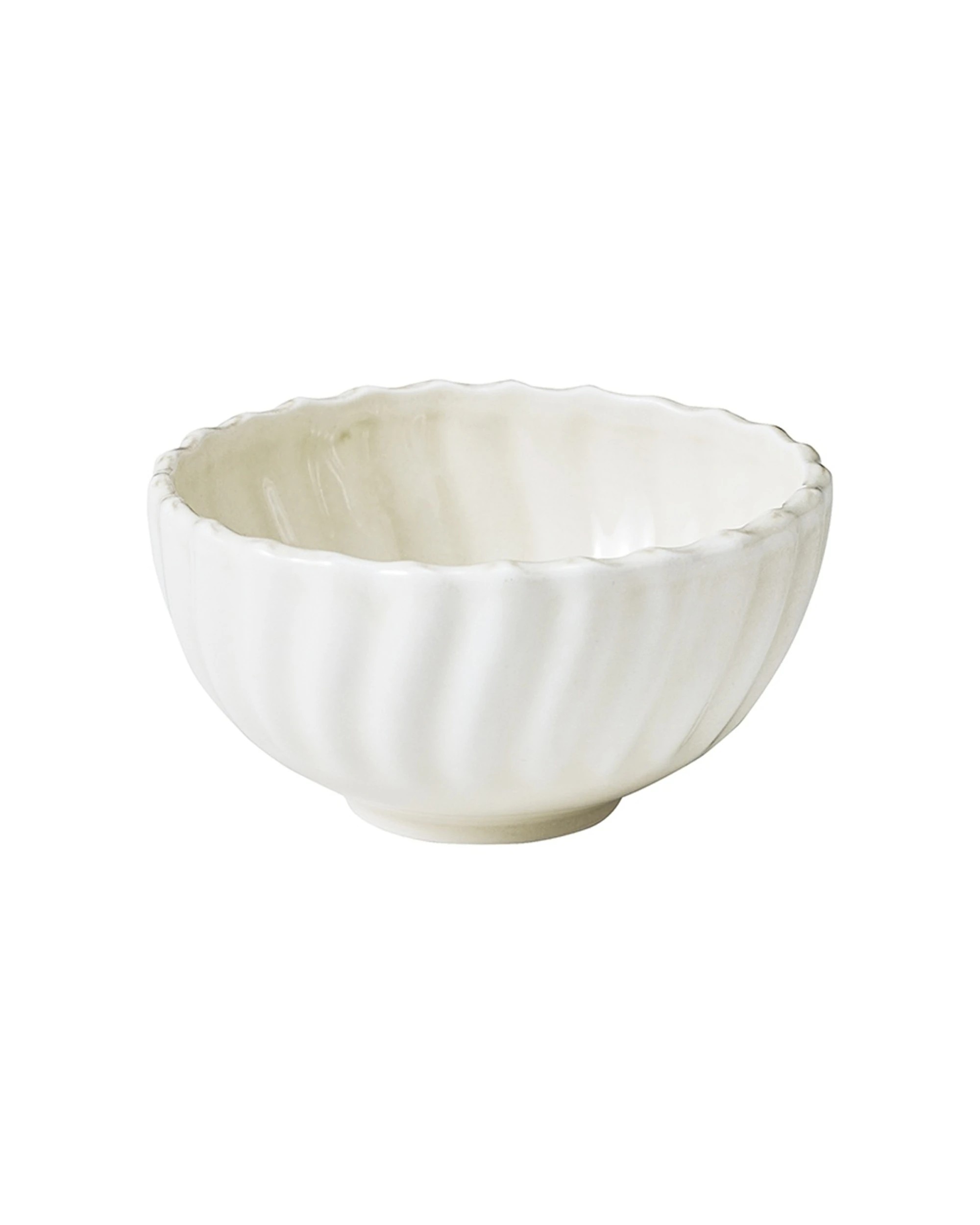 2 Ecology 2pc Ritual Rippled Porcelain Dip Bowl Set Porcelain Serveware 9.5cm - Multi, 2 of 4