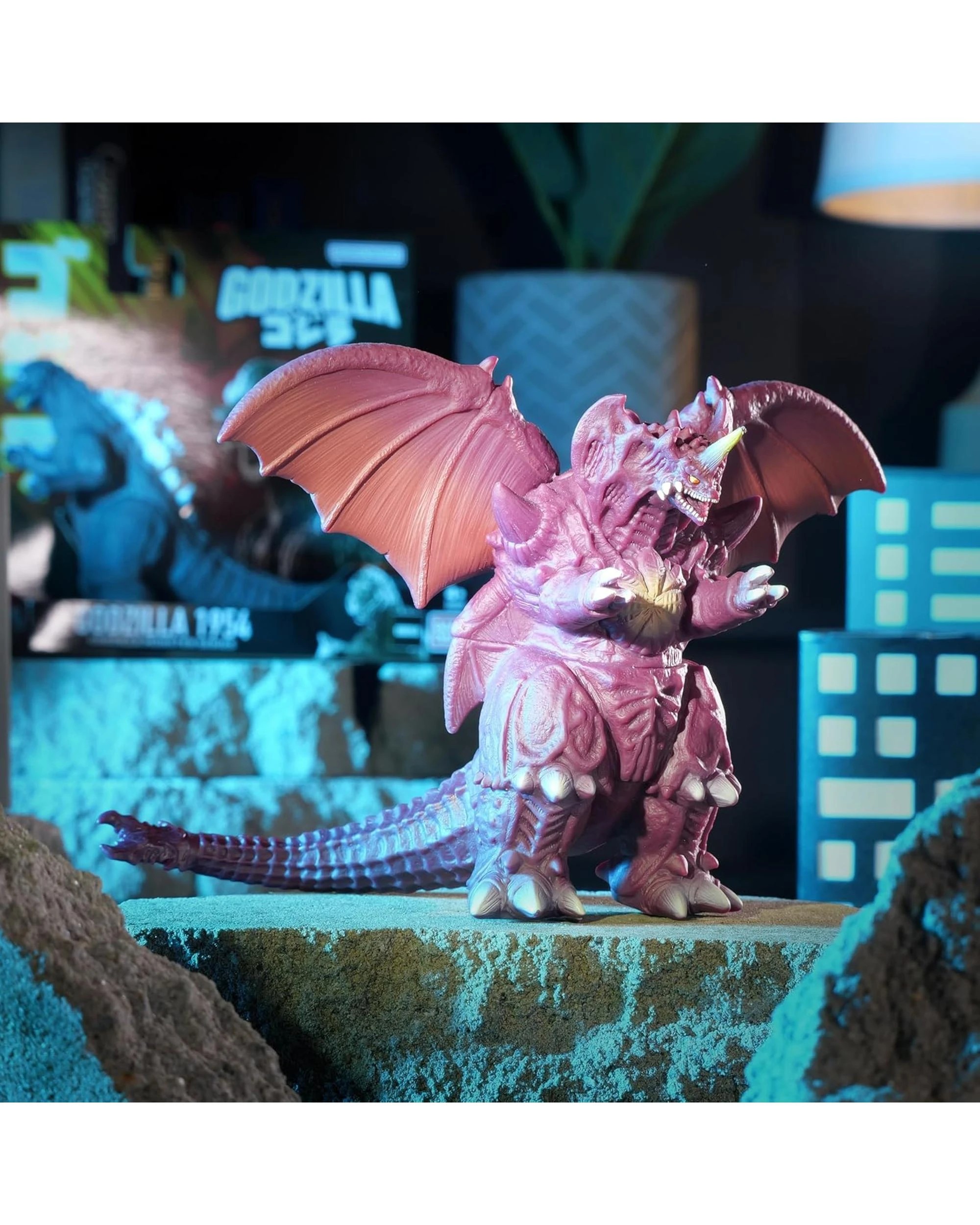 7 Bandai Godzilla Monster Series Destoroyah Soft Vinyl Figure, 7 of 9