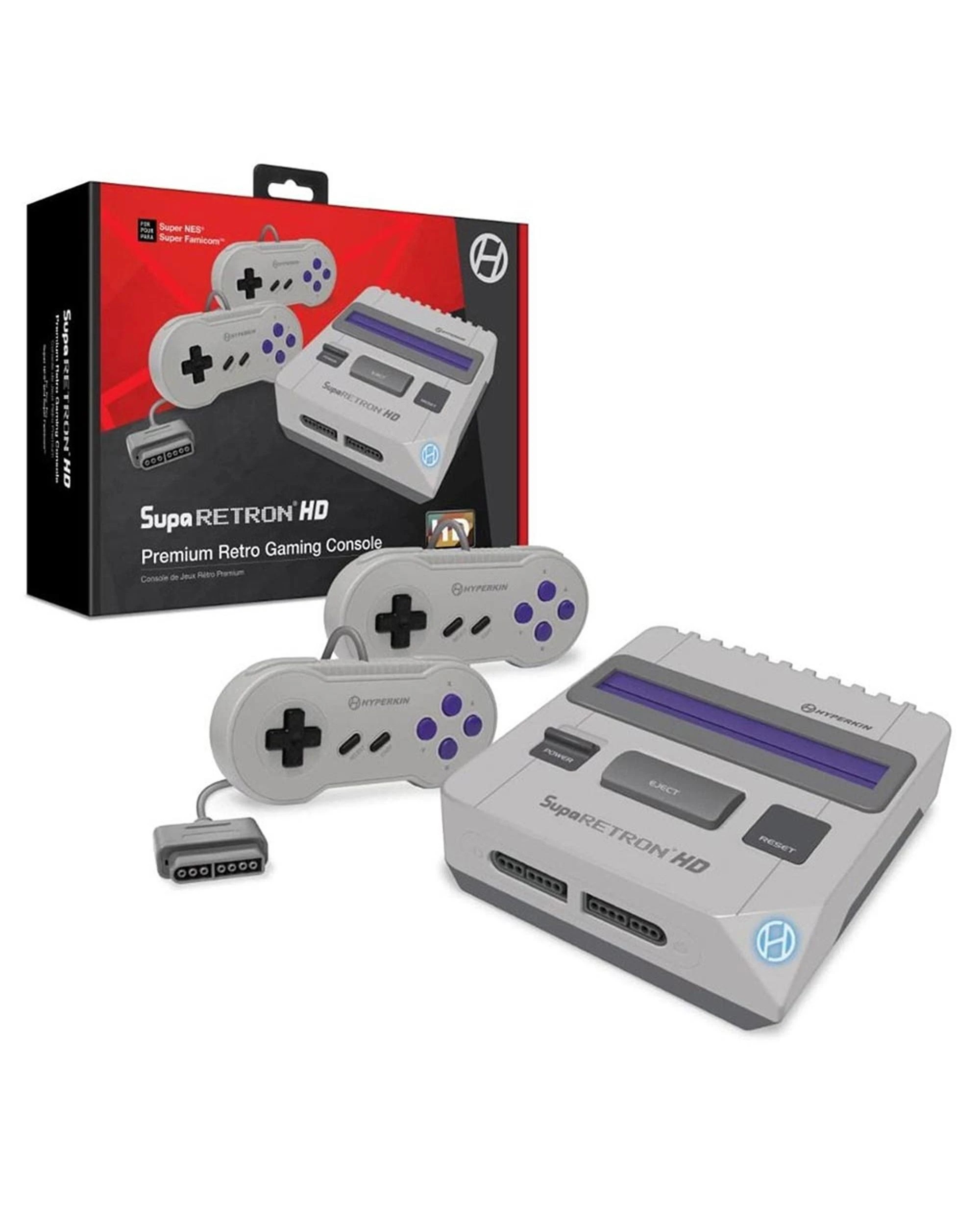 1 Hyperkin SupaRetroN HD Gaming Console - Grey, 1 of 9
