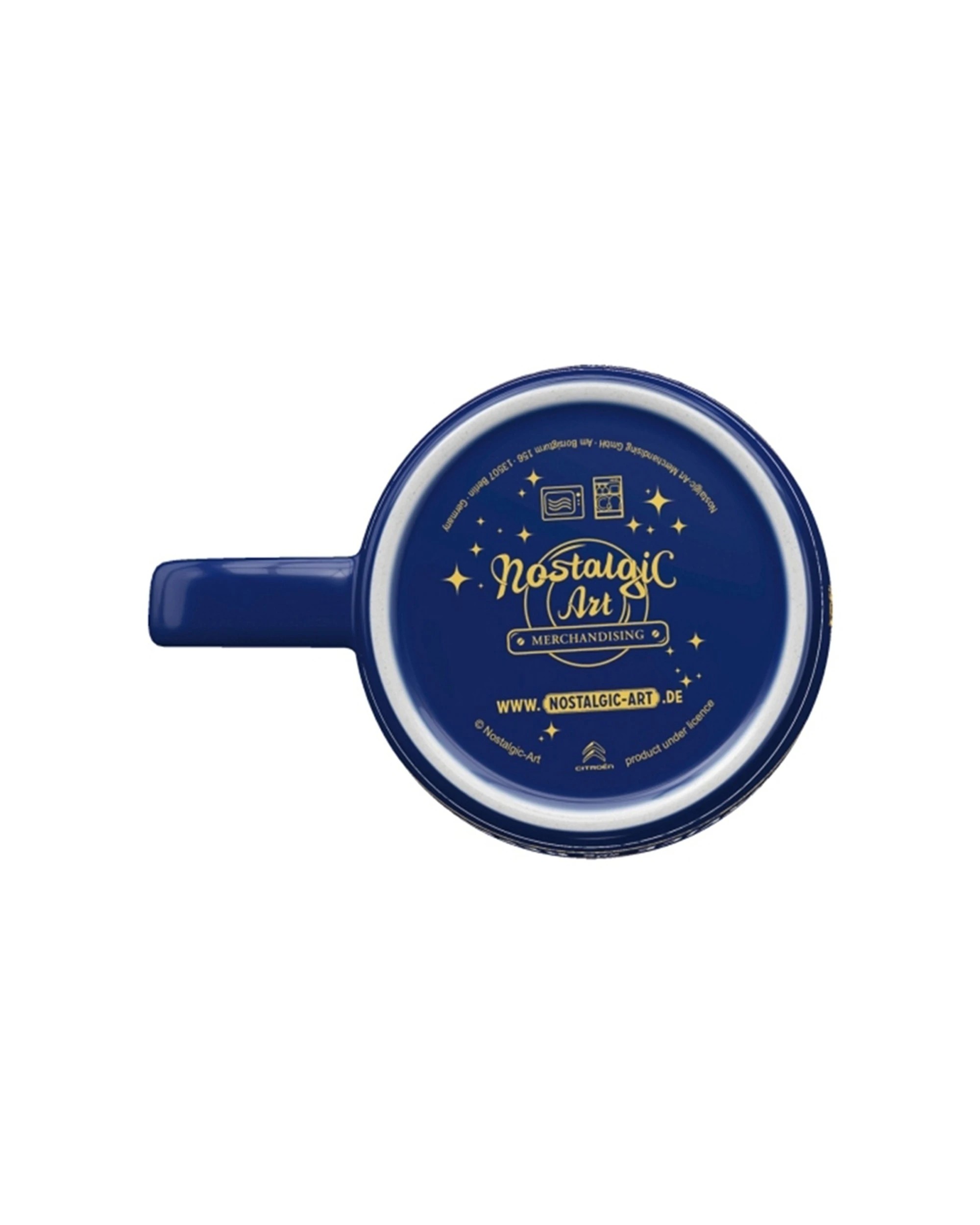 5 Nostalgic-Art 4PK Ceramic Mug 330ml Retro Design - Citreon Service and Repairs - Blue, 5 of 5