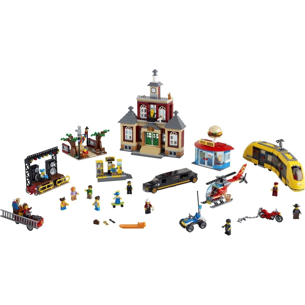 2 LEGO City Town Main Square 60271, 2 of 7