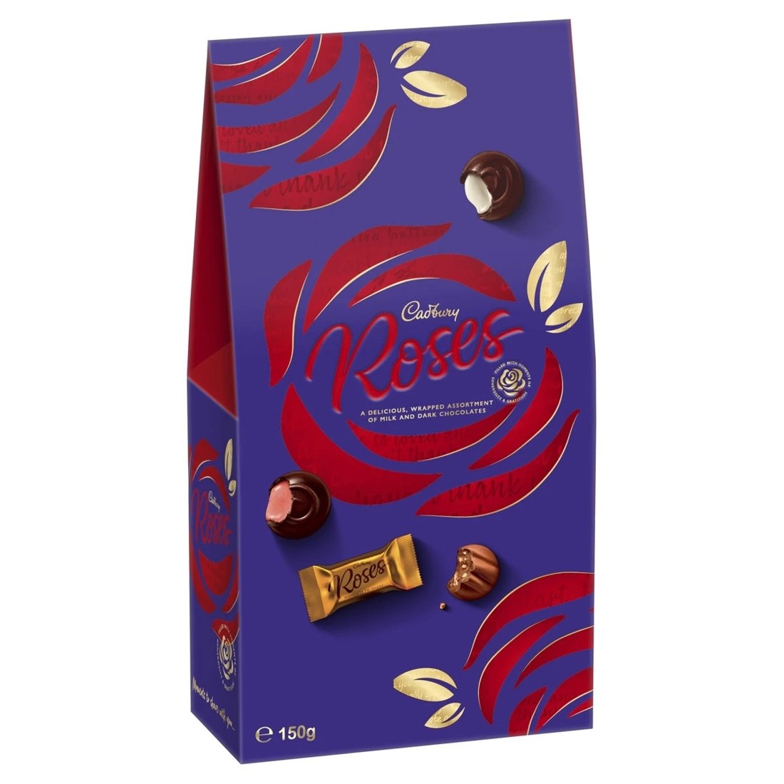 1 Cadbury Roses Gift Pouch 150g, 1 of 3