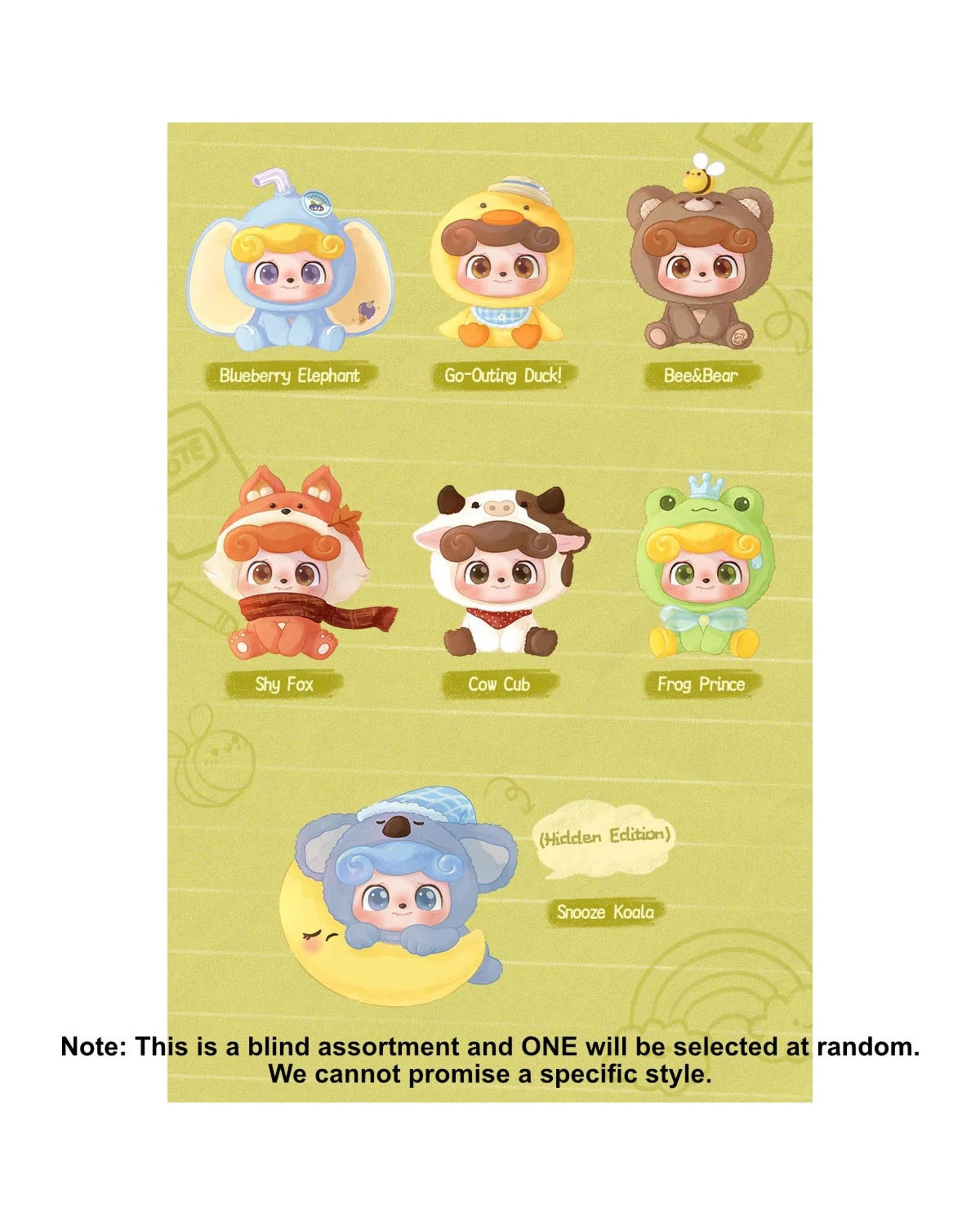 2 Jotoys Q.KID Animal Preschool Plush Blind Box, 2 of 10