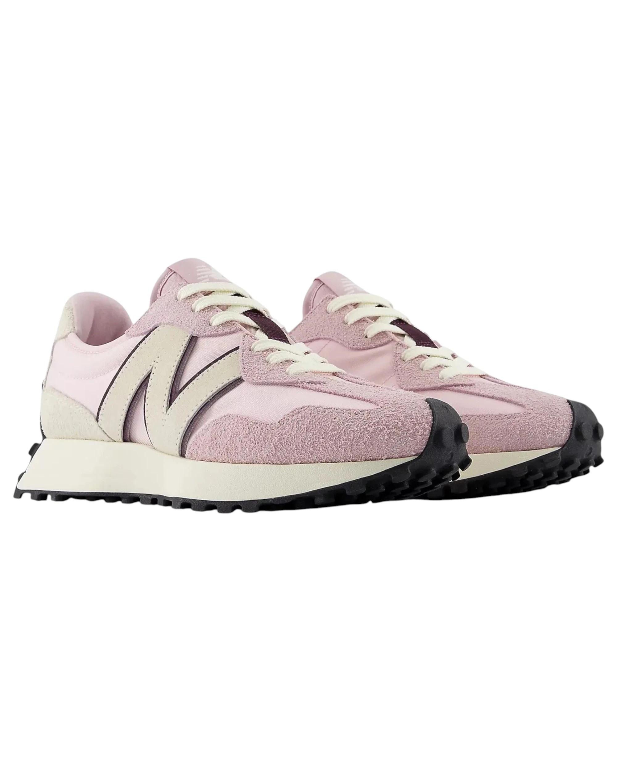 4 New Balance Womens 327 Athletic Shoes TWILIGHT HAZE, 4 of 6