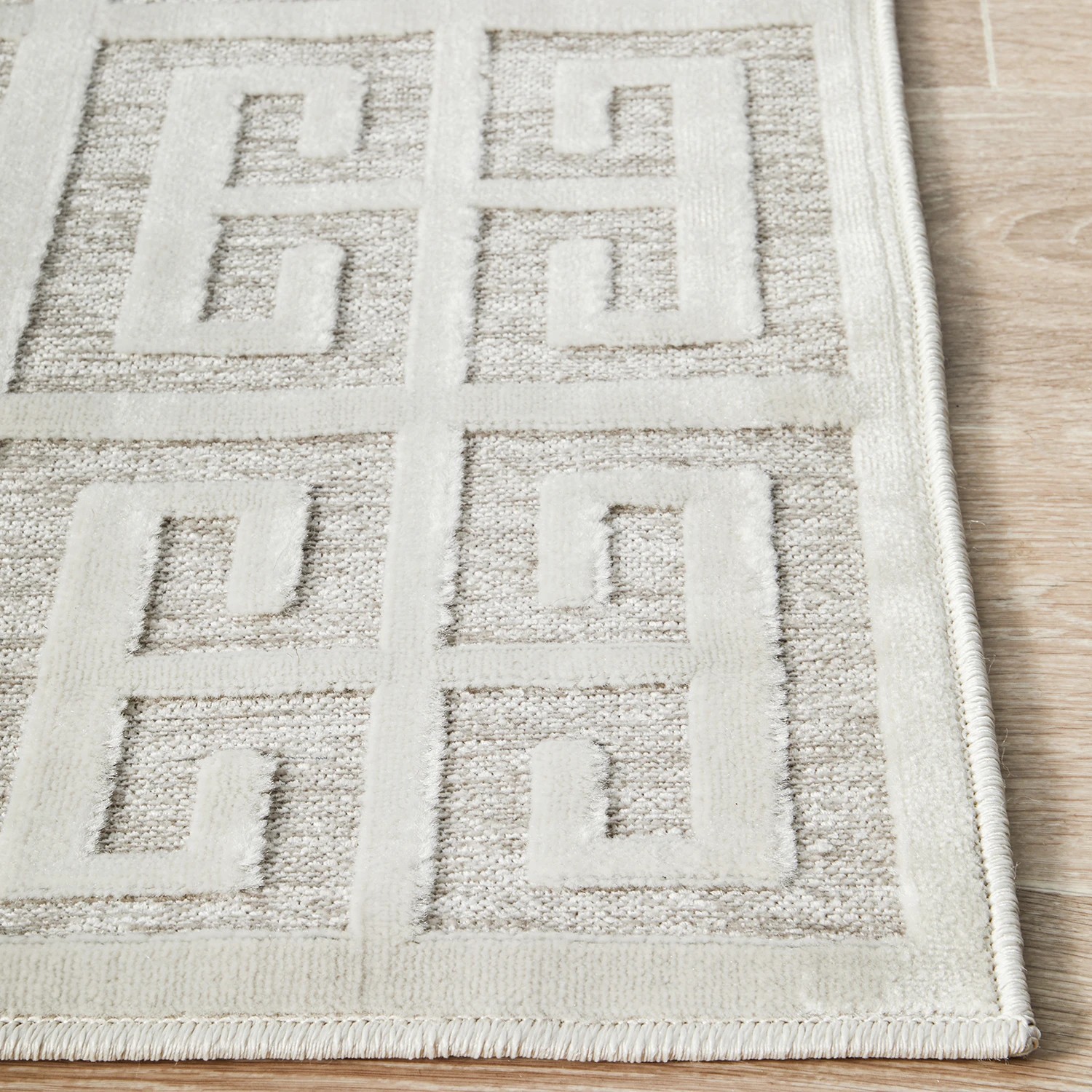 6 Common Ground Rugs Citadel Brenda 230x160cm - Medium Floor Rug - Natural White - Natural, 6 of 9