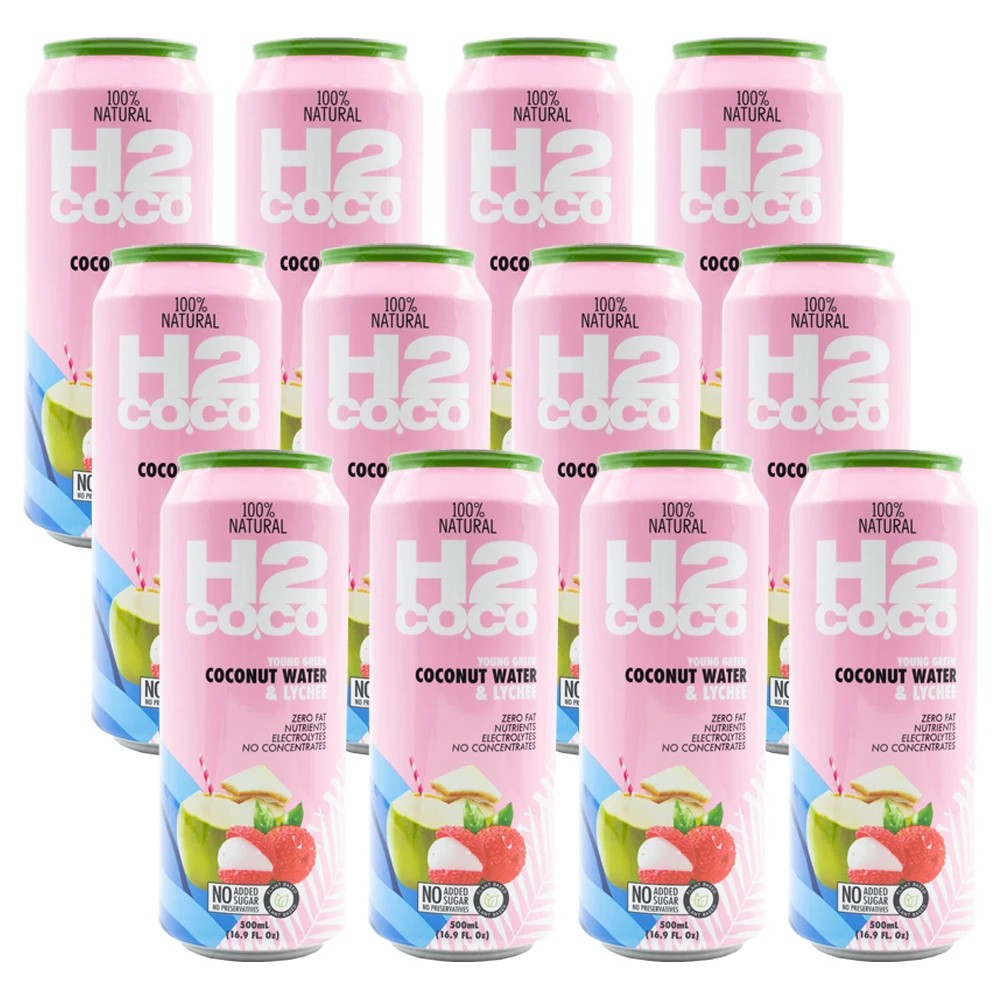 H2 Coco 500Ml Coconut Water & Lychee - Kmart