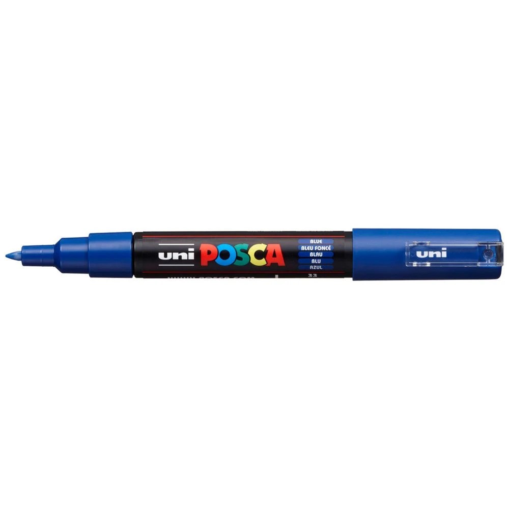 1 POSCA PC 1M Paint Marker Blue, 1 of 6