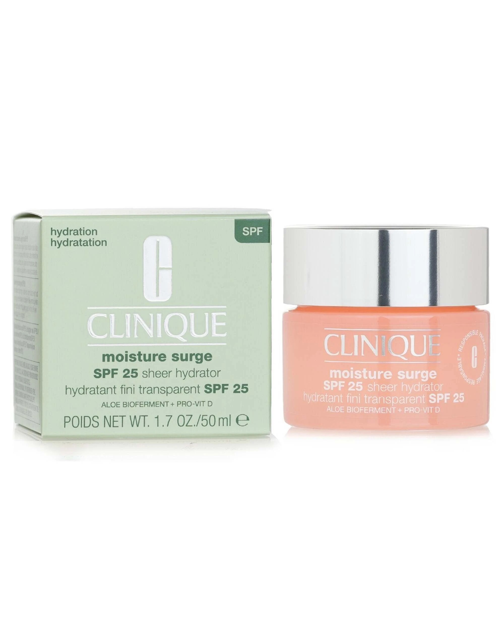 2 Clinique Moisture Surge Sheer Hydrator SPF 25 50ml/1.7oz, 2 of 3