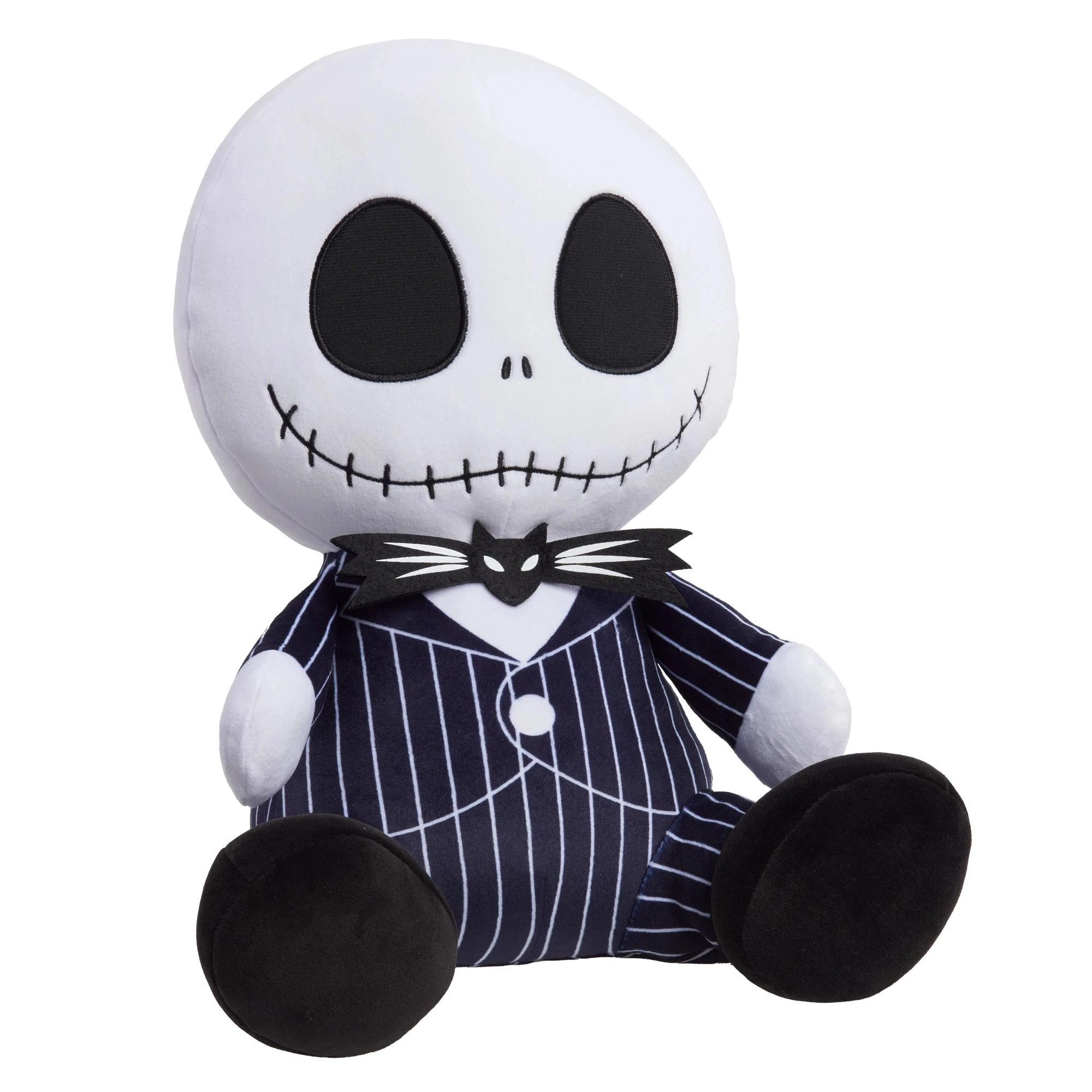 6 Night Before Christmas Jack Skellington 12 Inch Weighted Comfort - Black, 6 of 6
