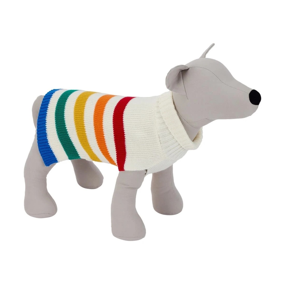 1 Pet Rainbow Knit Jumper - Small, 1 of 10