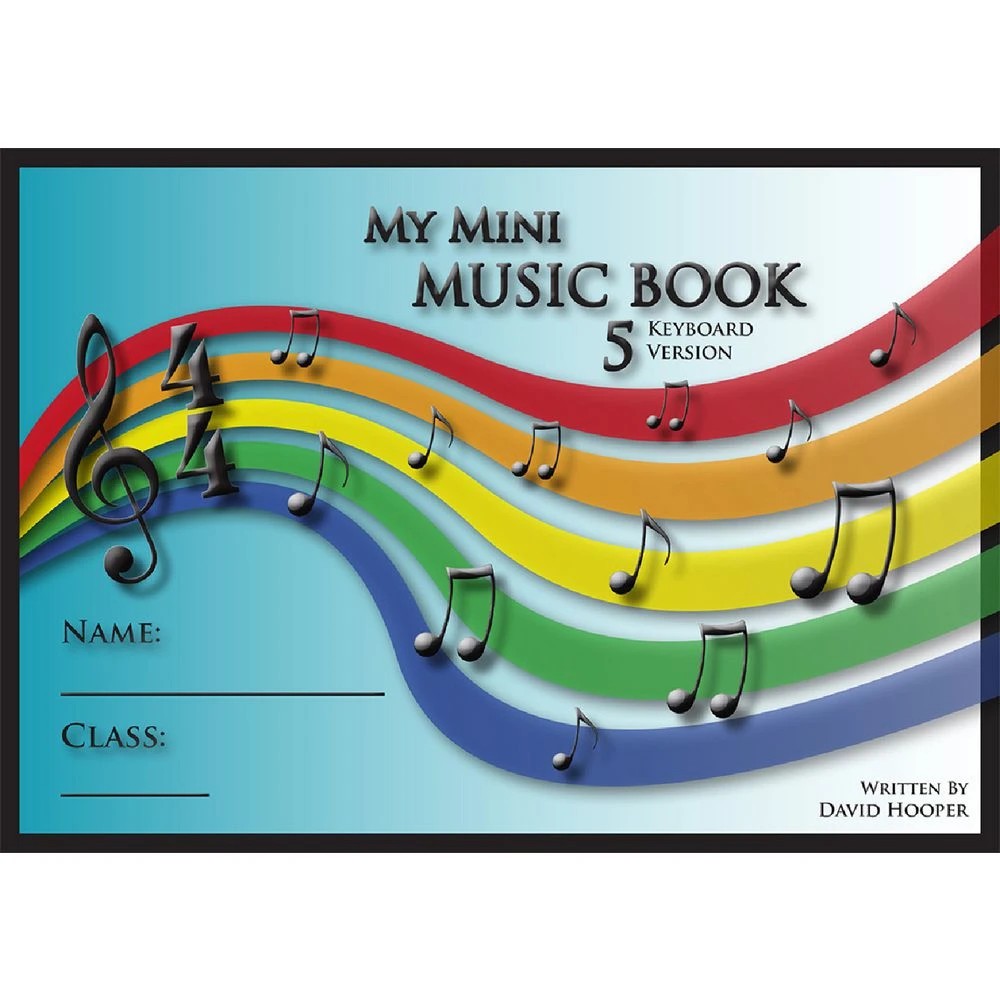 1 My Mini Music Book 5 Keyboard Version, 1 of 5