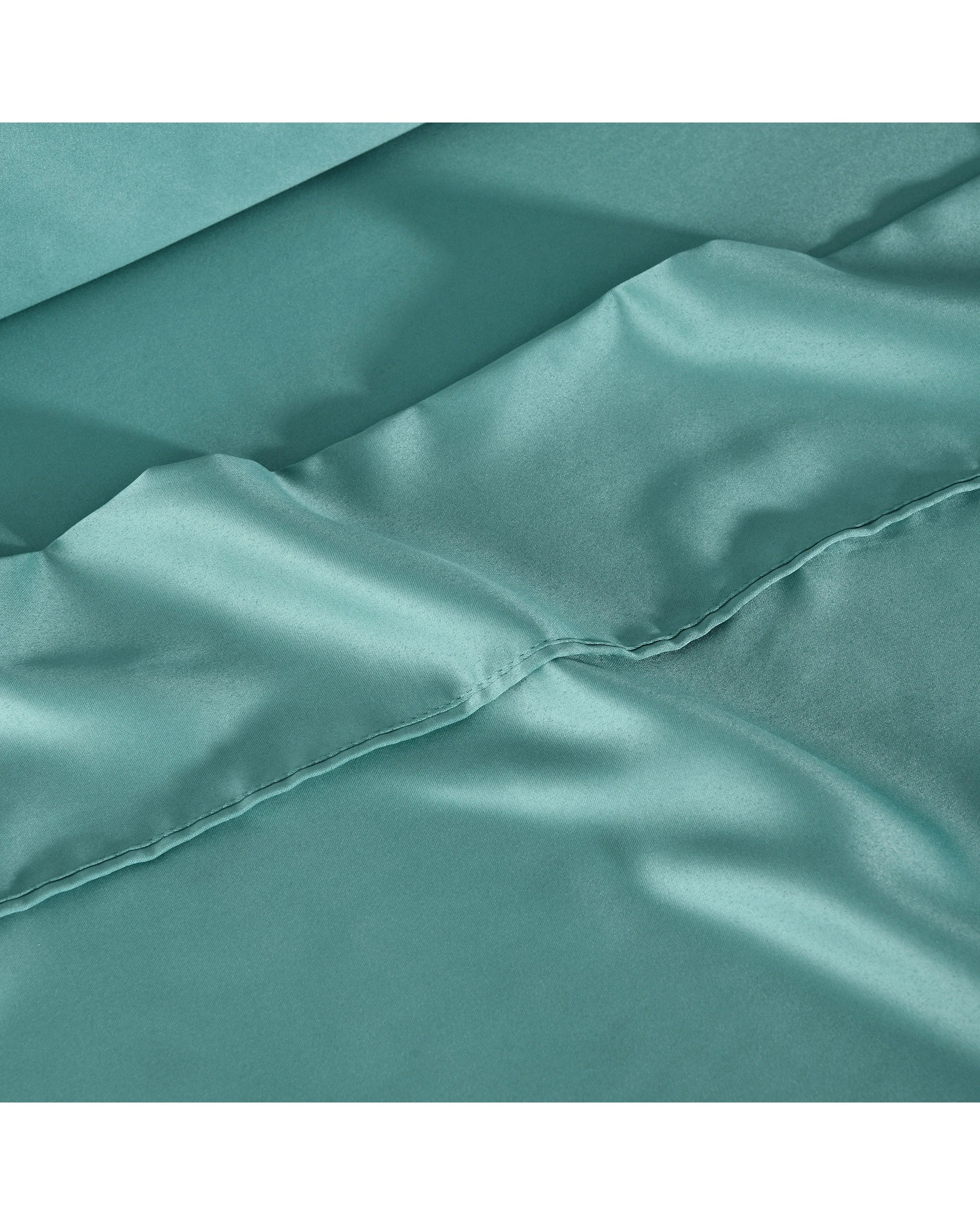 4 Dreamaker Matte Satin Sheet Set - King Bed - Duckegg, 4 of 8