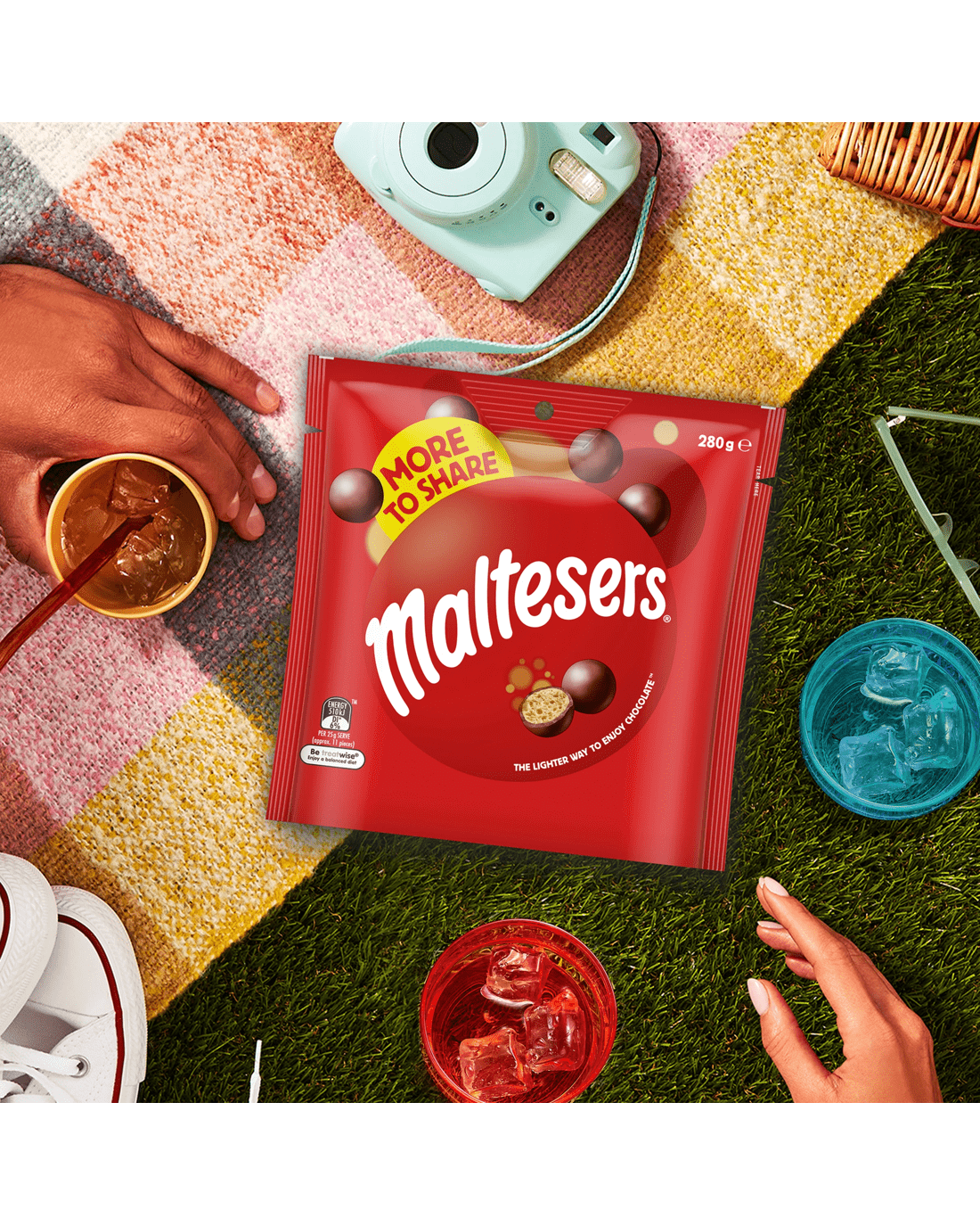 7 Maltesers Milk Chocolate Snack & Share Bag 280g, 7 of 7