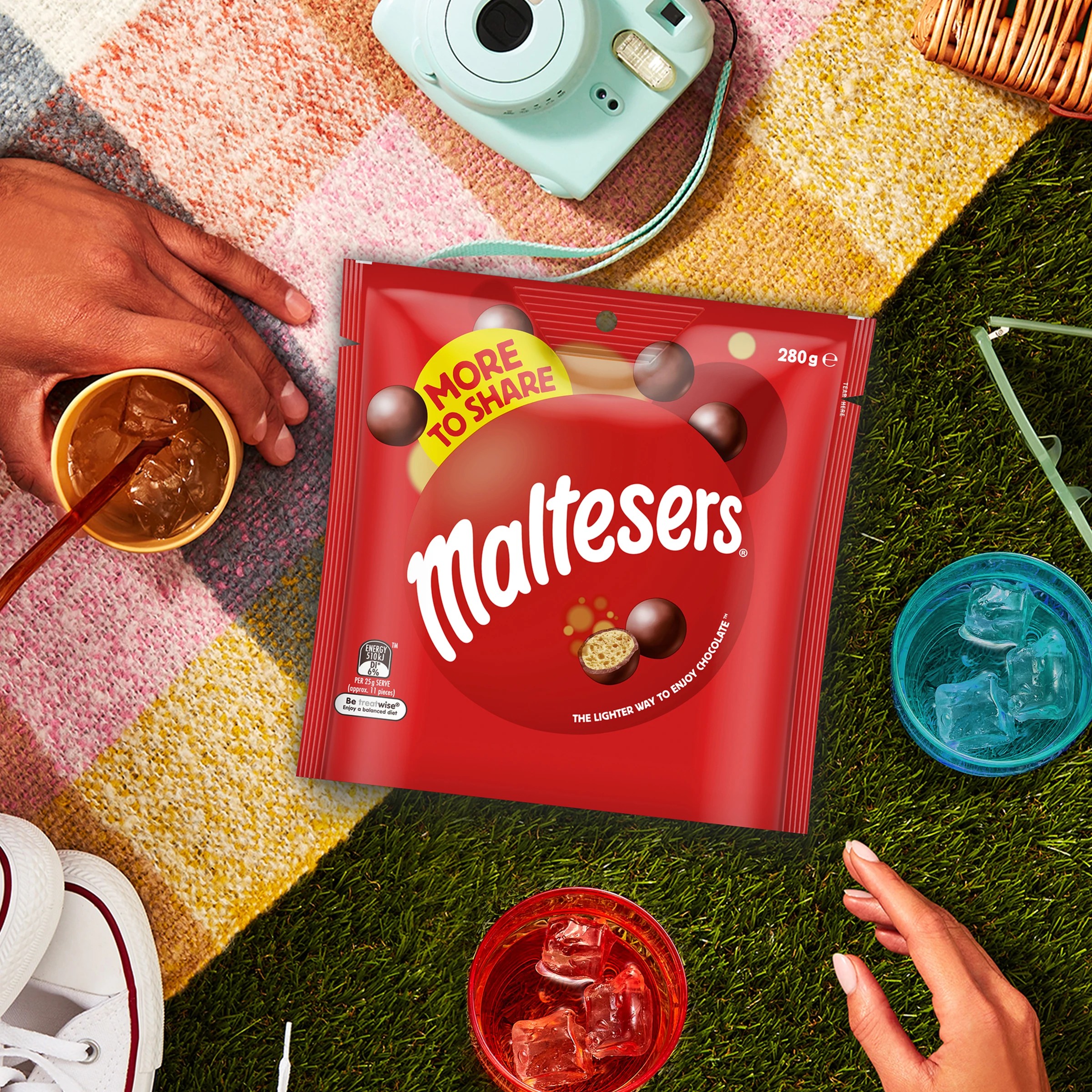 7 Maltesers Milk Chocolate Snack & Share Bag 280g, 7 of 7