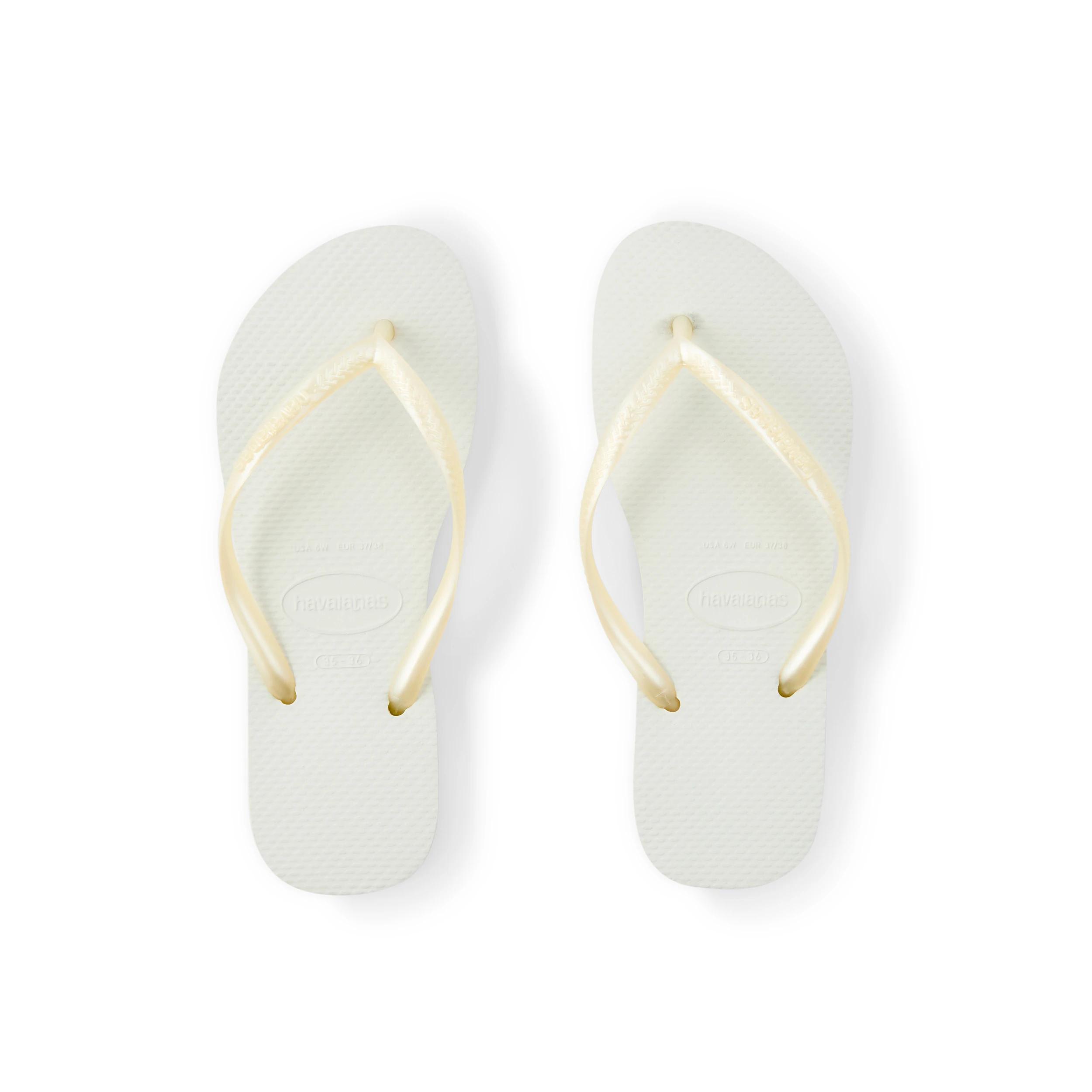1 Womens Havaianas White, 1 of 2