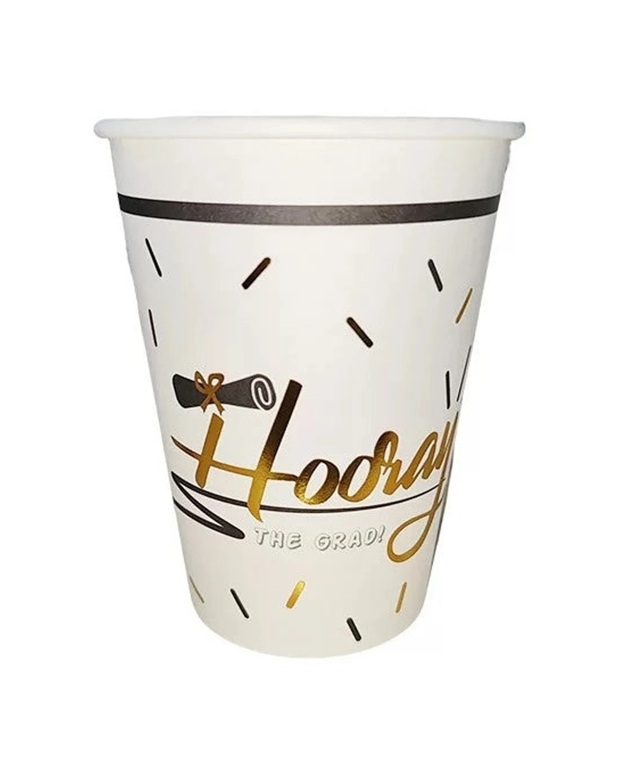 1 Party Maker 8pc Hooray Cups Tableware Celebration Supplies - Multi, 1 of 1