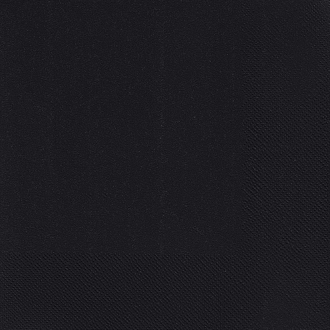 1 Alpen Black Lunch Napkins / Serviettes Pack of 50, 1 of 1