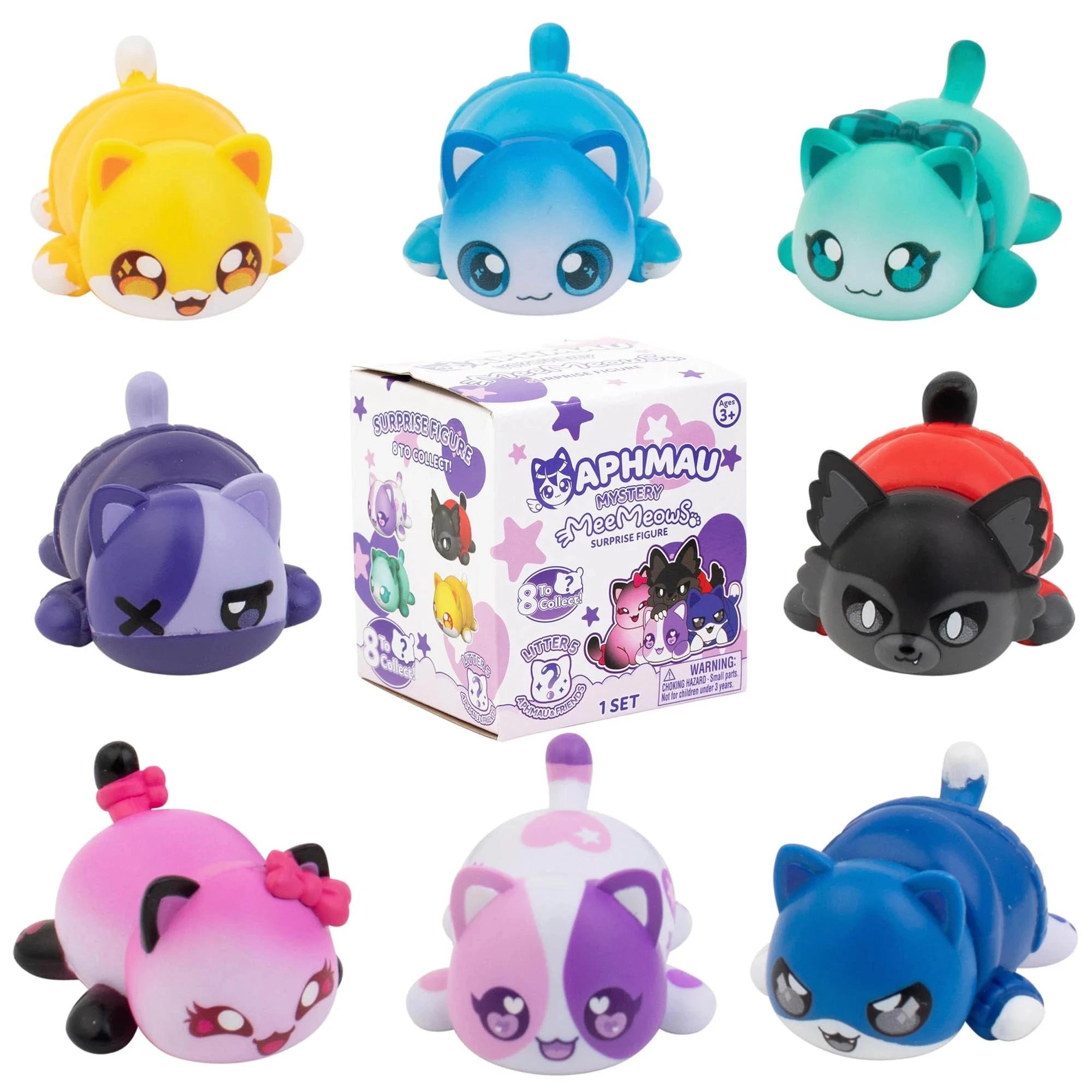 2 Aphmau Mystery Meemeows Surprise Figure - Assorted* - Multi, 2 of 10