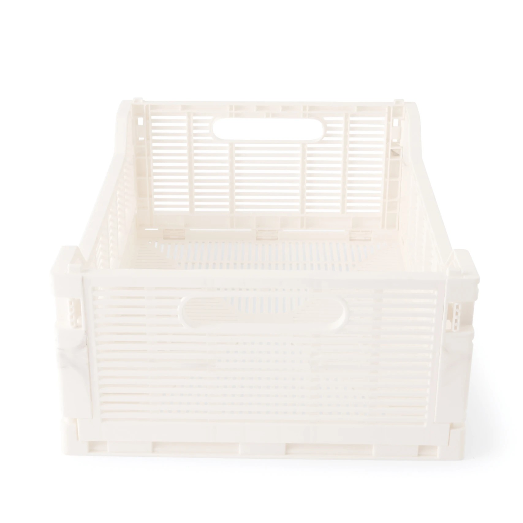 4 13L Linear Collapsible Crate - White, 4 of 6