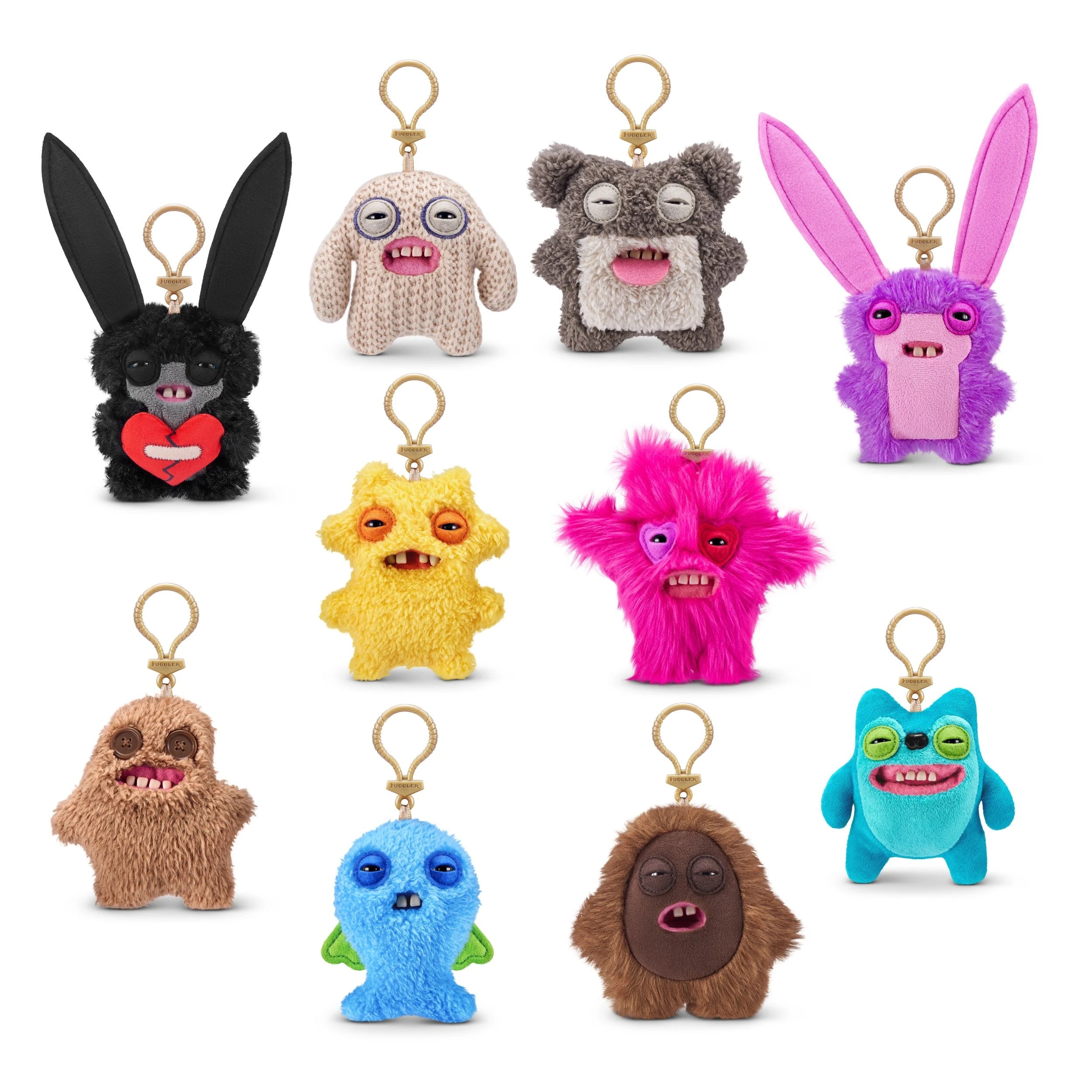 1 5inch Fuggler Keyrings S5 - Assorted - Multi, 1 of 3