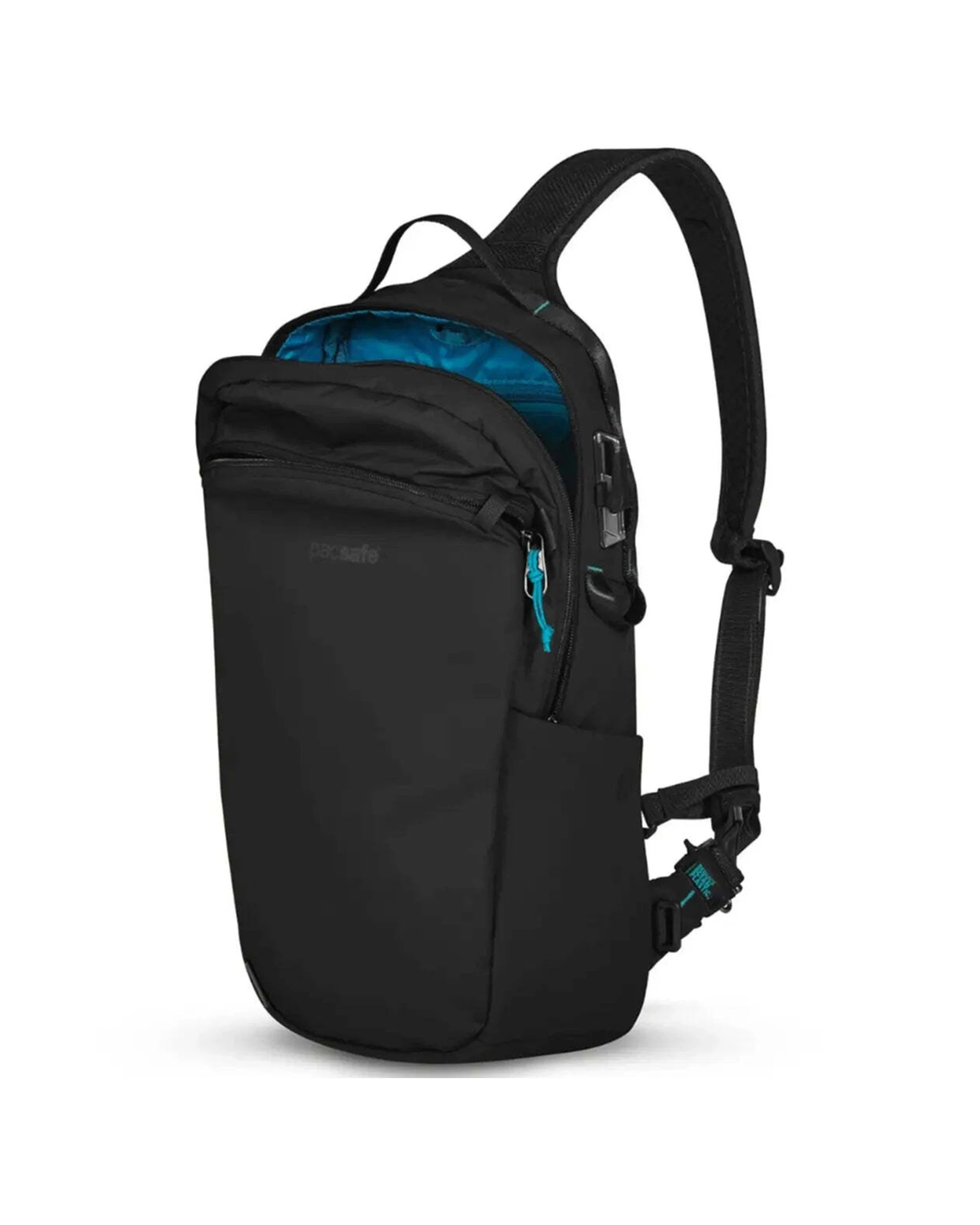 2 Pacsafe ECO Anti-theft 12L Sling Backpack RFIDsafe Cut-Resistant Strap Travel Bag - Black, 2 of 9