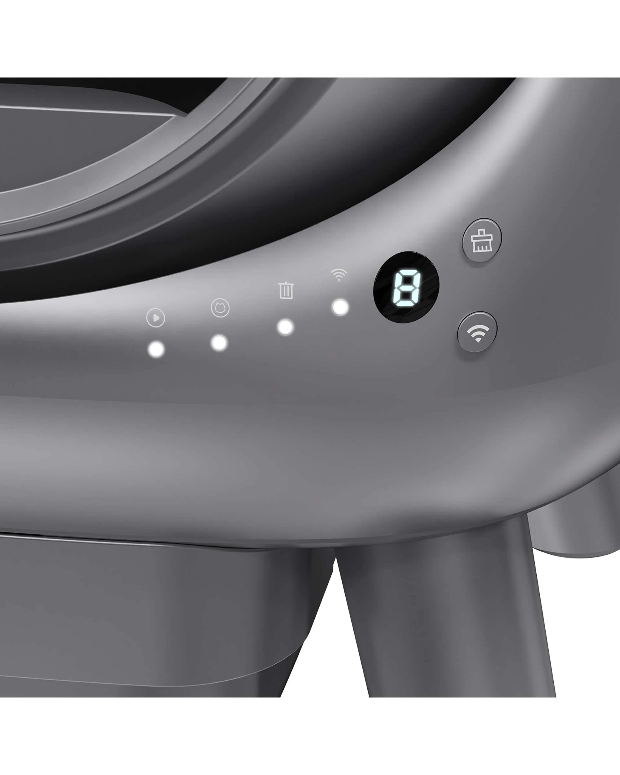 6 Advwin Self Cleaning Smart Cat Litter Box, 6 of 8