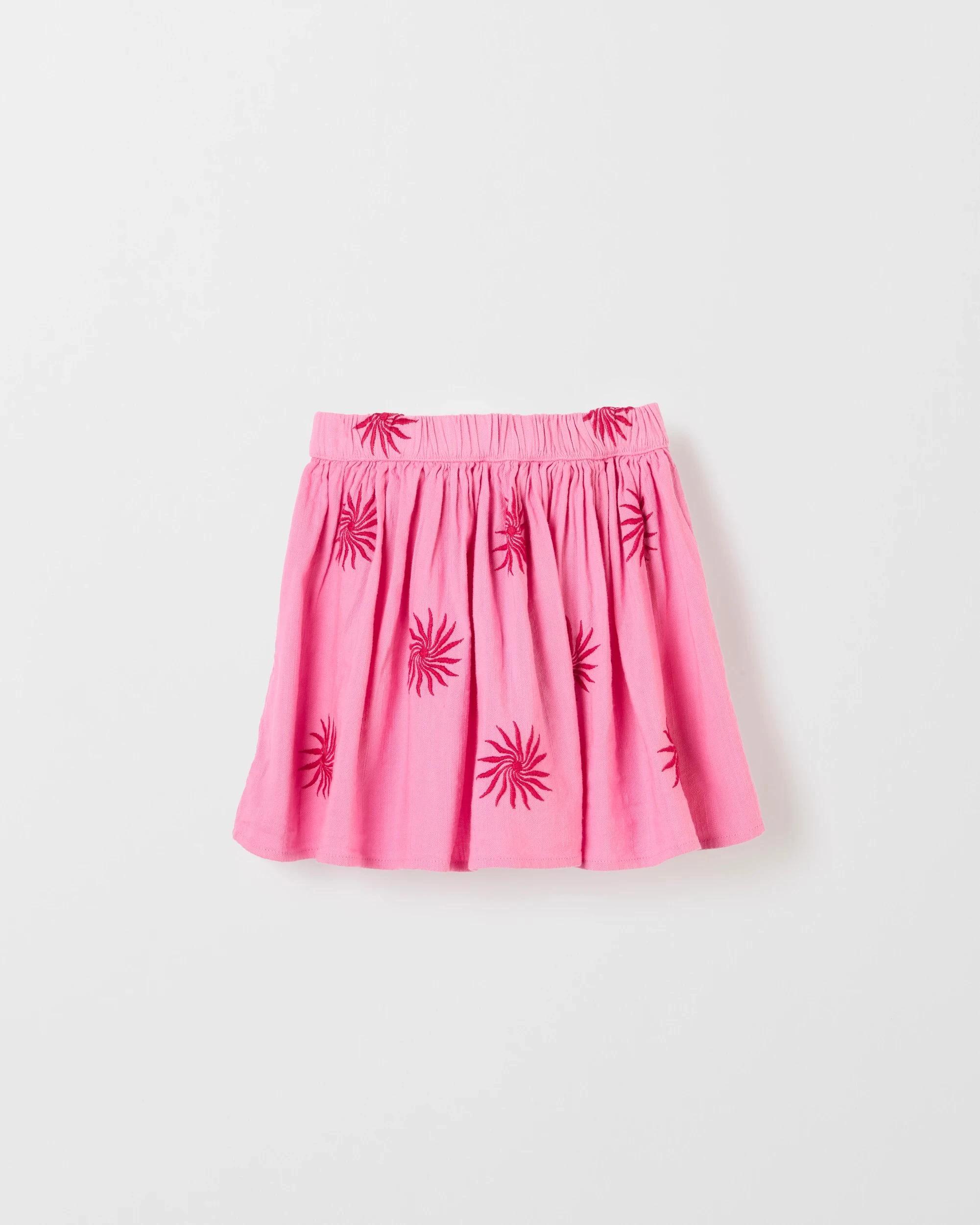 3 Target Embroidered Woven Skirt PINK, 3 of 5