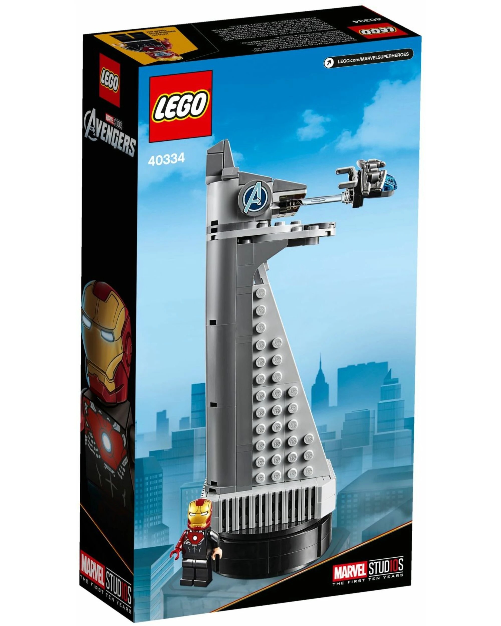 3 LEGO 40334 Avengers Tower - Exclusive Marvel Set, 3 of 4
