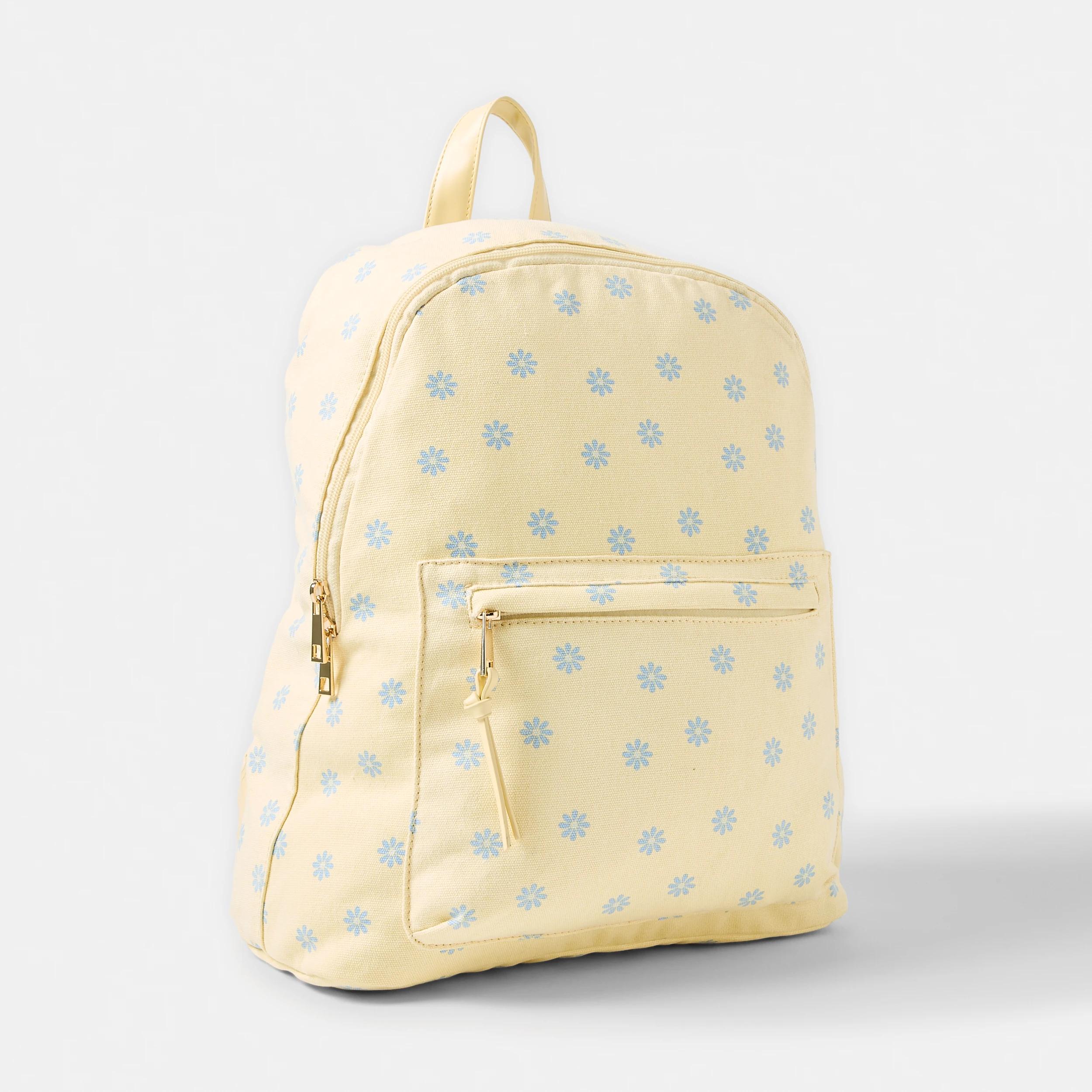2 Canvas Backpack Daisy, 2 of 4