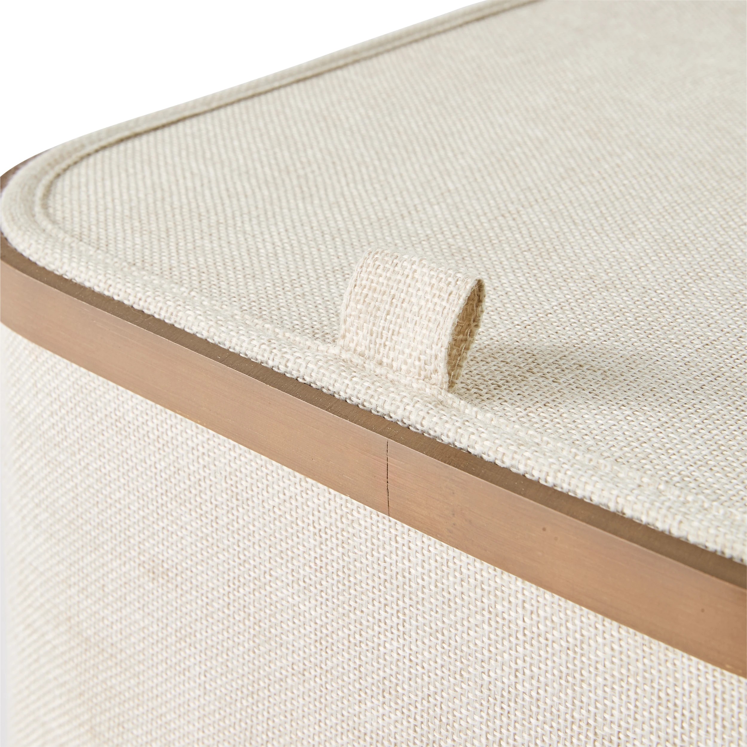 7 Linen Look Walnut Look Tall Box, 7 of 7