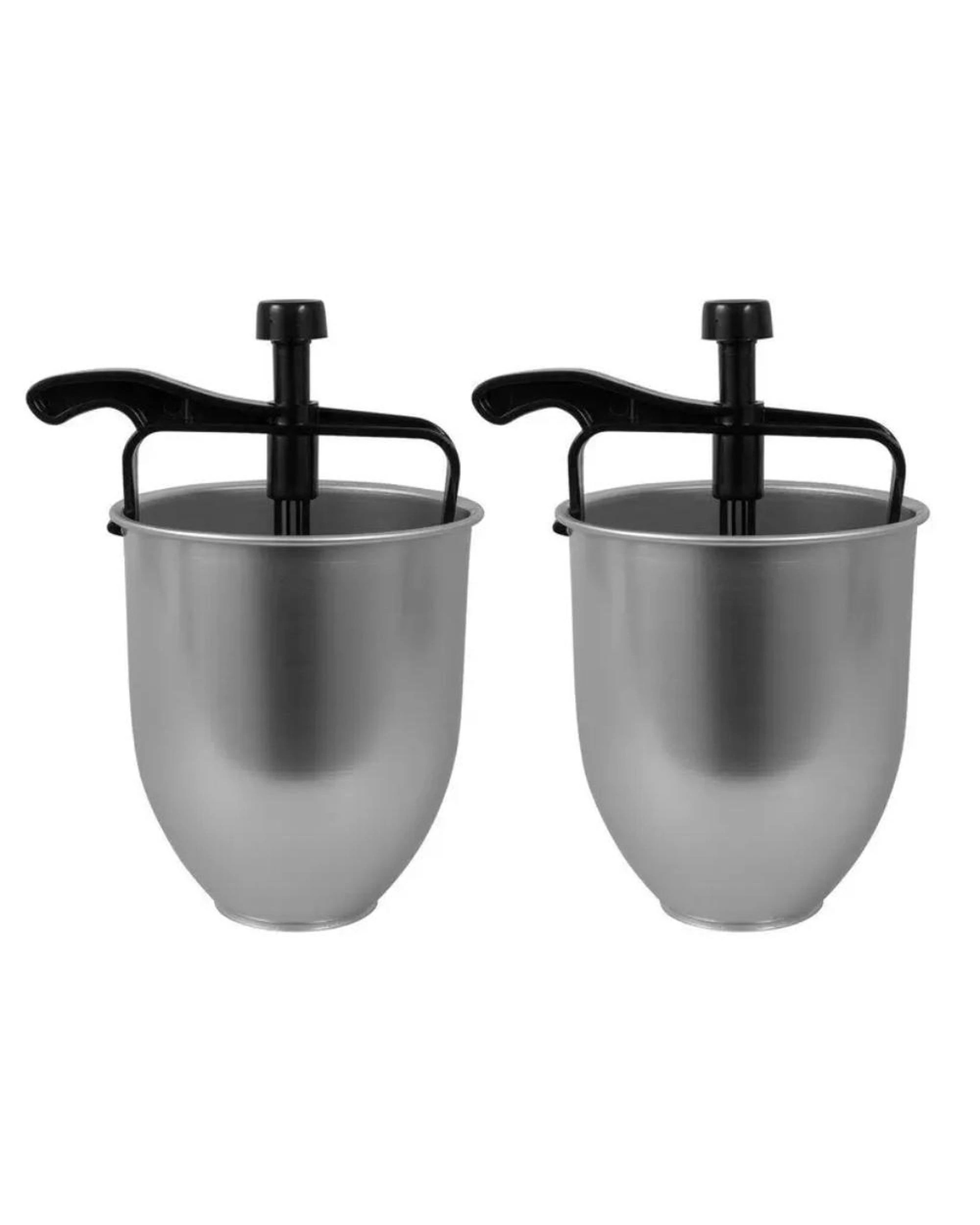 1 Avanti Brushed Aluminium Doughnut & Batter Dispenser  2 Pack, 1 of 3