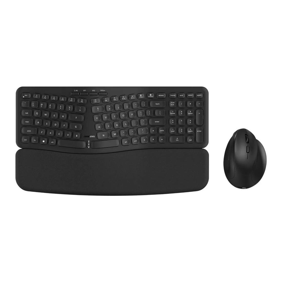 1 J.Burrows MK450 Wireless Ergonomic Keyboard and Mouse Combo, 1 of 9