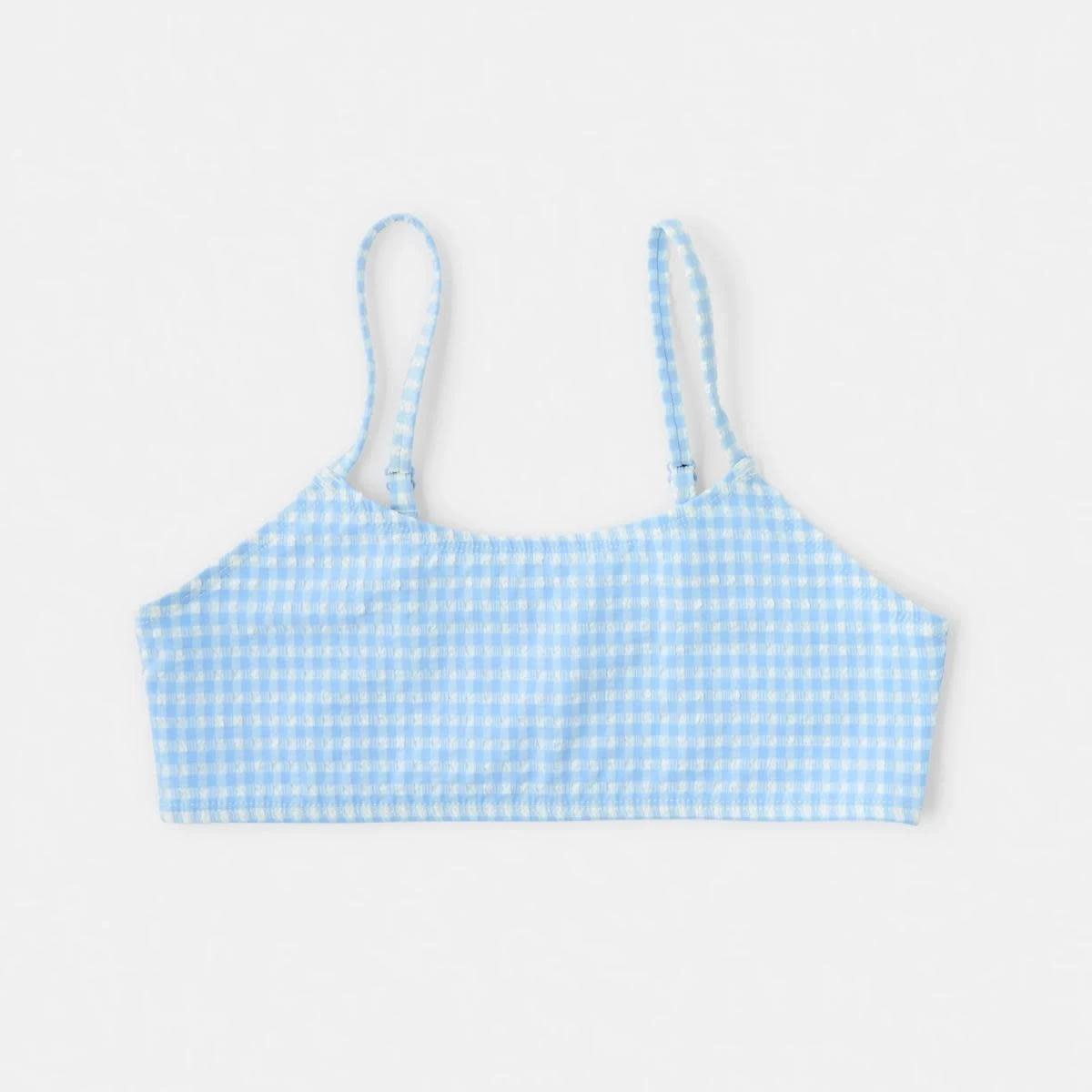 8 3 Piece Swim Set BLUE GINGHAM, 8 of 9
