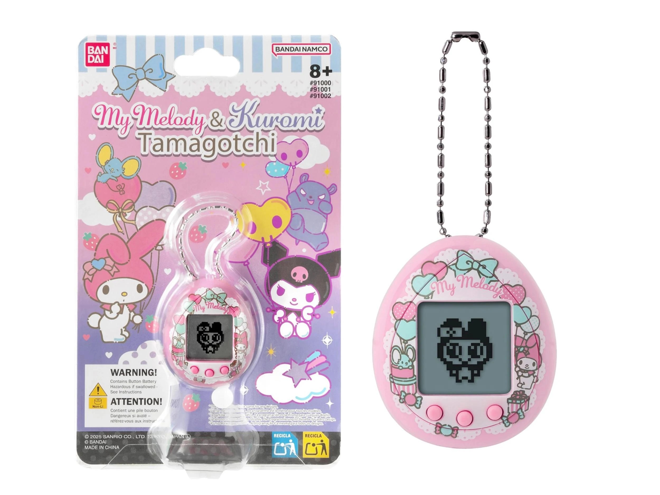 2 Tamagotchi Nano Sanrio: My Melody & Kuromi - Assorted - Multi, 2 of 5