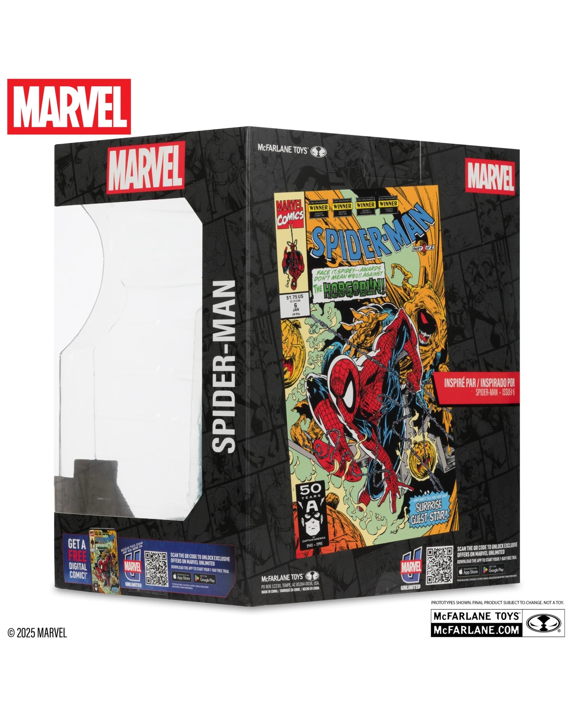 7 Marvel Collection Spider-Man #6 Spider-Man 1:10 Scale Figure, 7 of 8