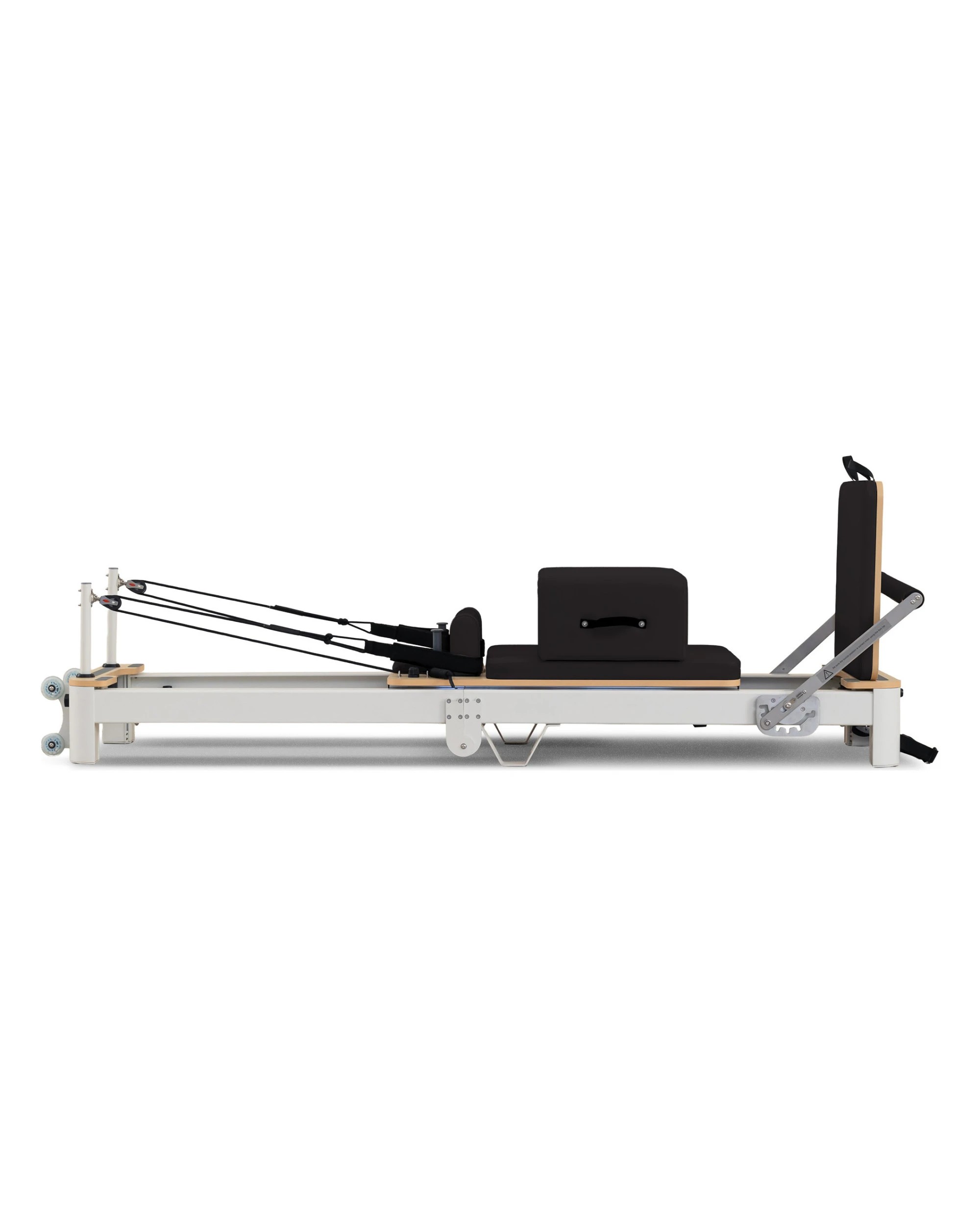 7 Powertrain Velora Pilates Reformer Machine Aluminium Foldable Multifunctional Home Gym Equipment Exercise Trainer Black, 7 of 9