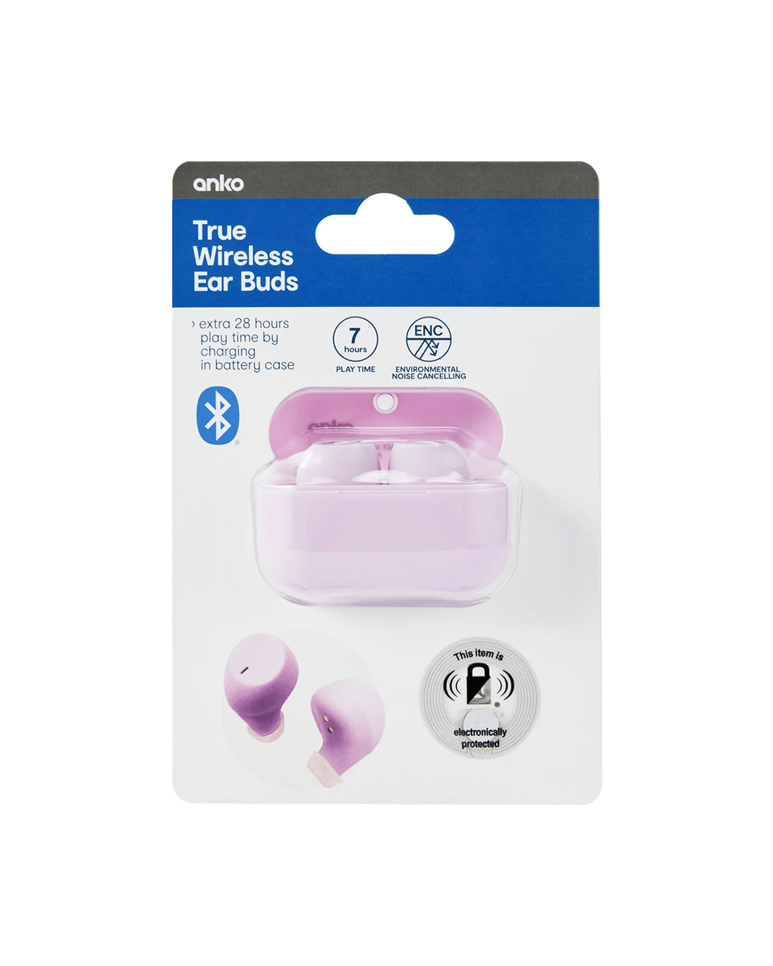 6 True Wireless Stereo ENC Ear Buds - Pink, 6 of 6
