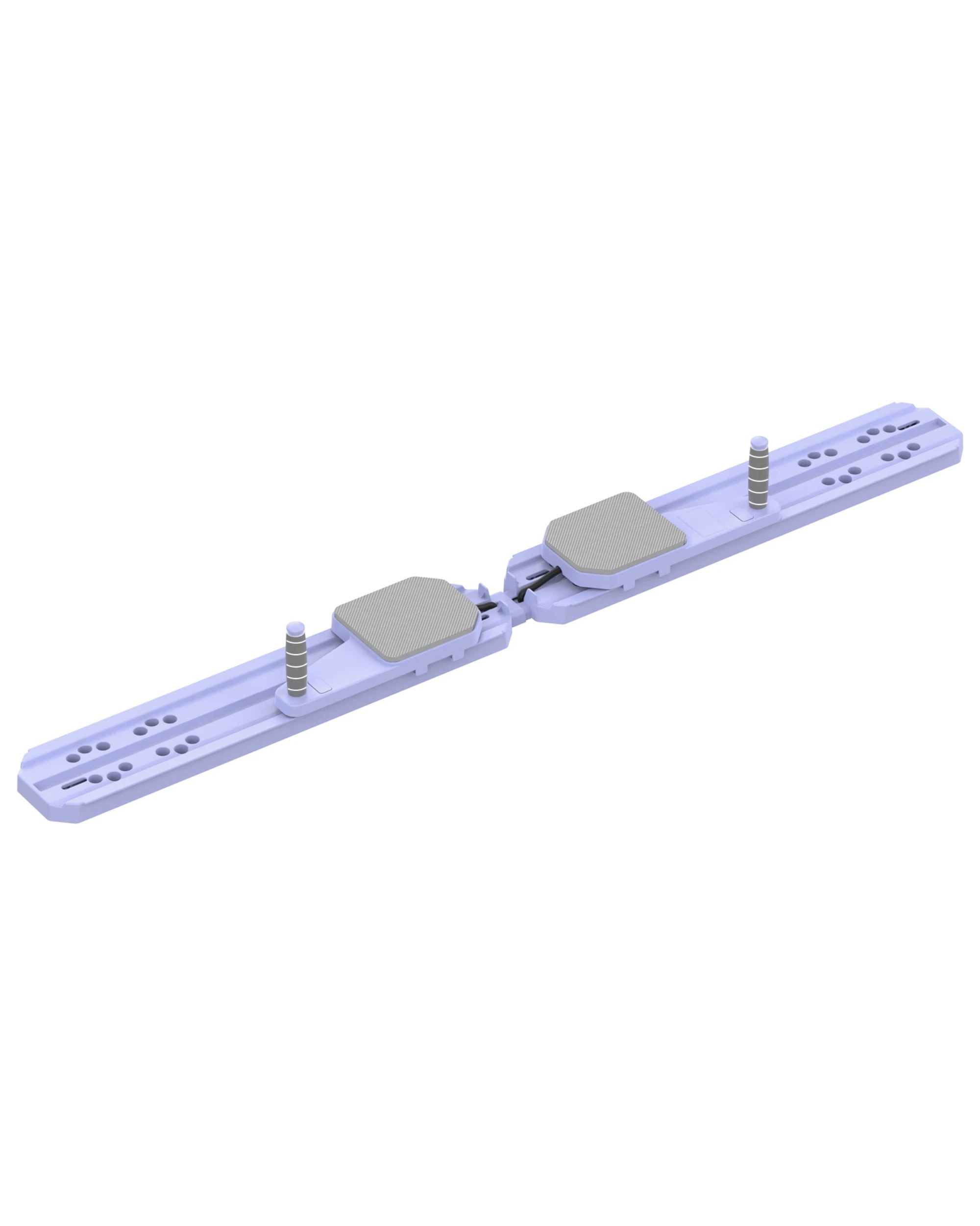 4 Advwin Pilates Board Detachable Abdominal Exercise Machine Purple, 4 of 6