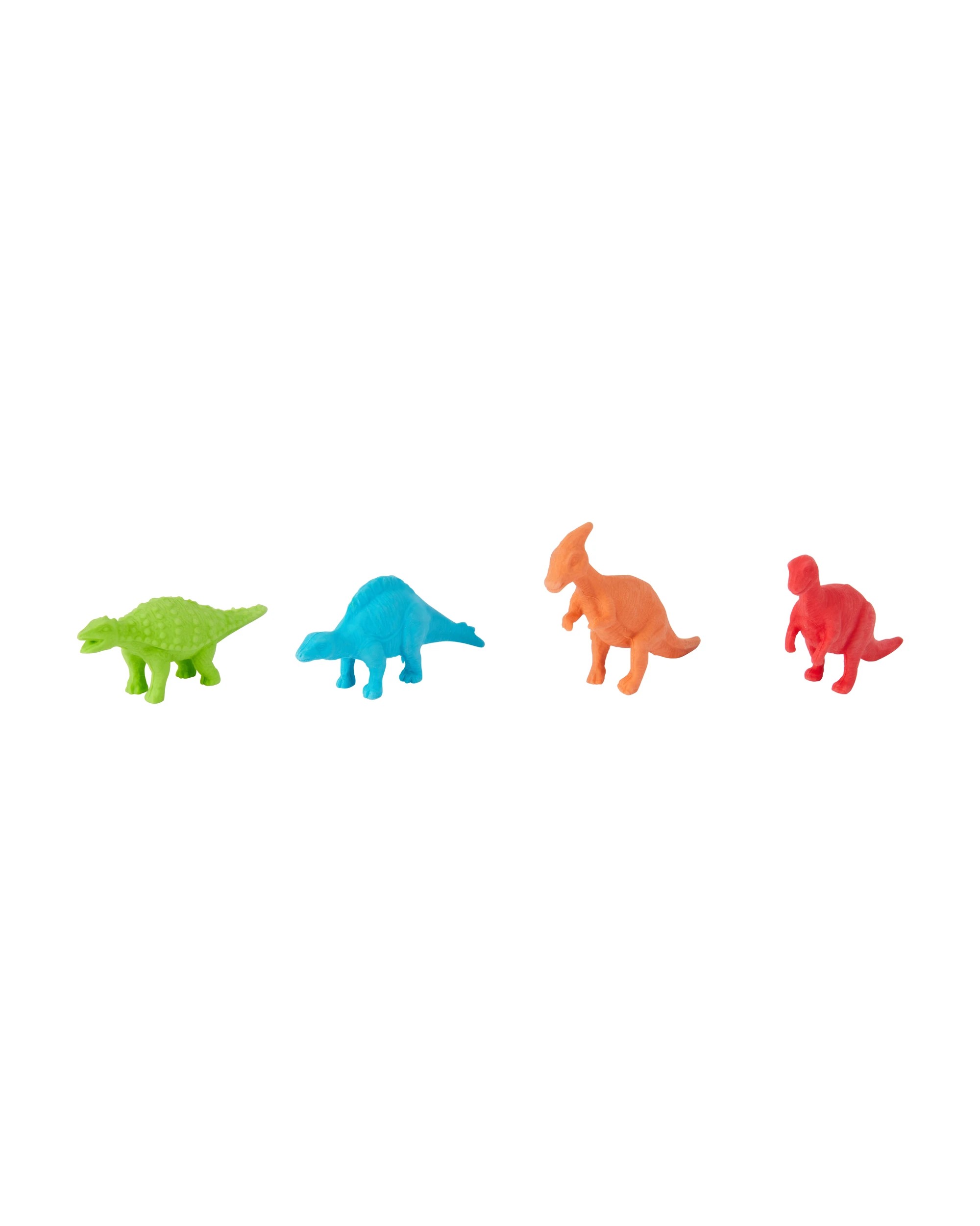 1 4 Pack Dinosaur Erasers, 1 of 6
