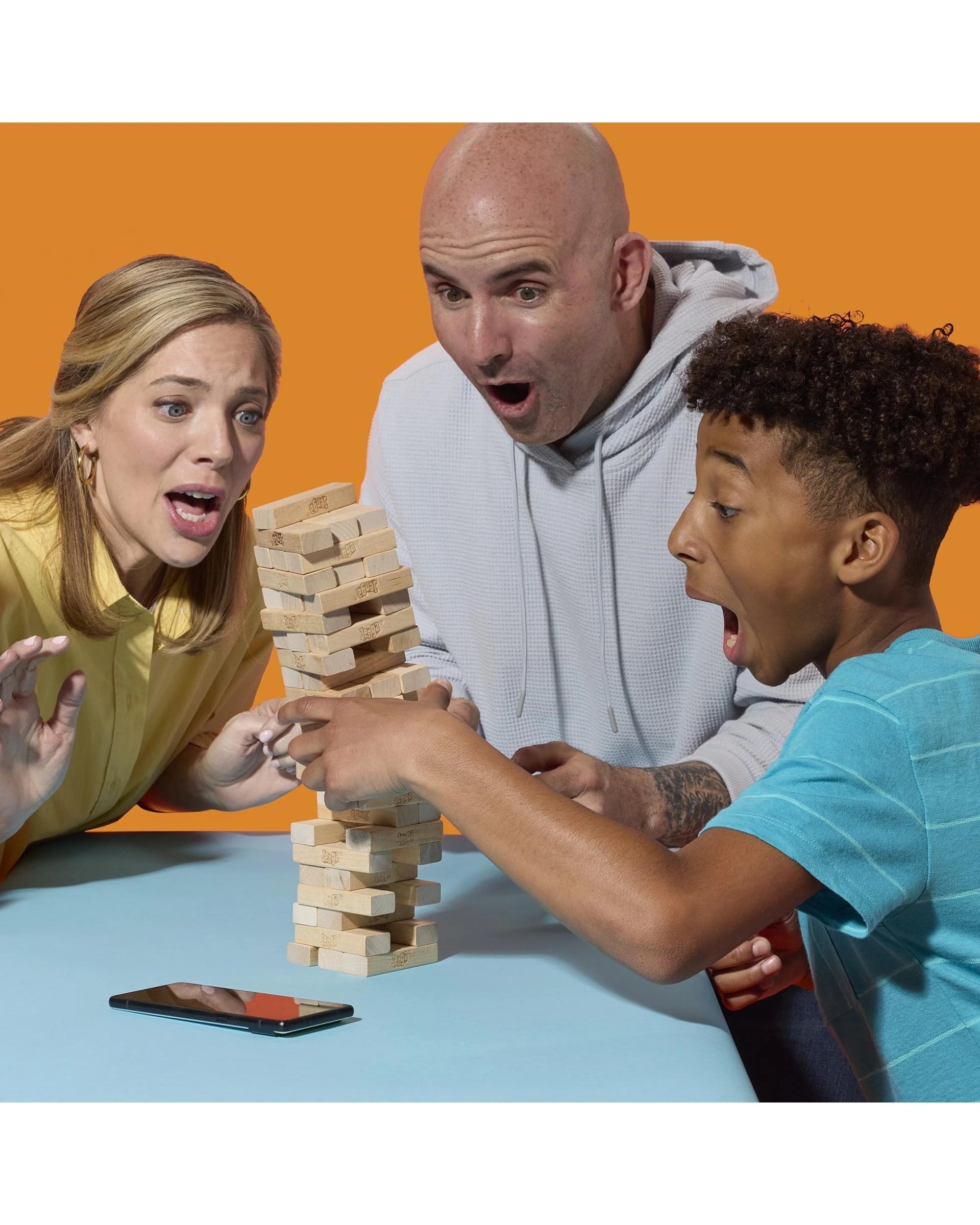 7 Jenga Classic Board Game with Digital Dice, 7 of 7