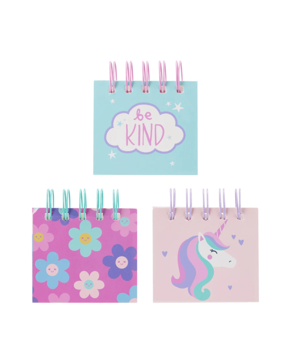 Spiral Sticky Note Pad - Assorted