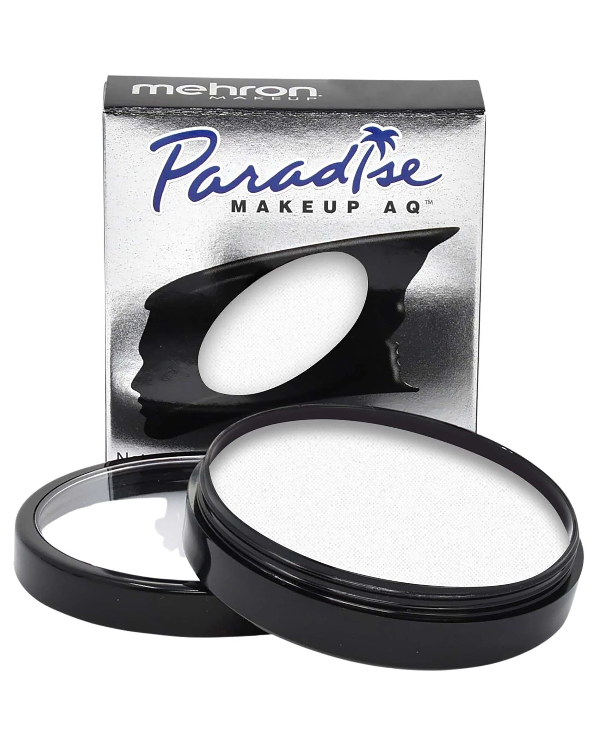 1 Mehron Mehron Makeup Paradise AQ White 40g - One Size - White, 1 of 5