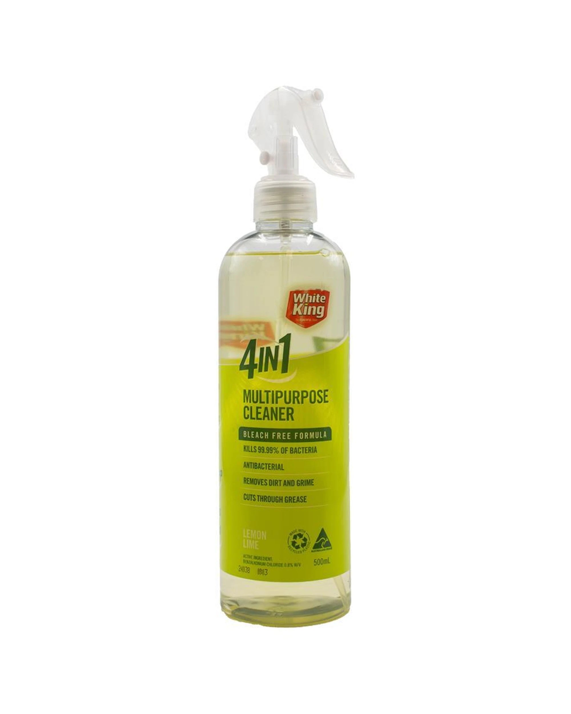 2 White King 6PK 4In1 Multipurpose Cleaner Spray 500ml Lemon Lime - Multi, 2 of 4