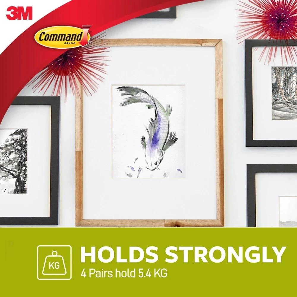 3 6 Pack 3M Command Mounting Hooks - Medium, 3 of 7