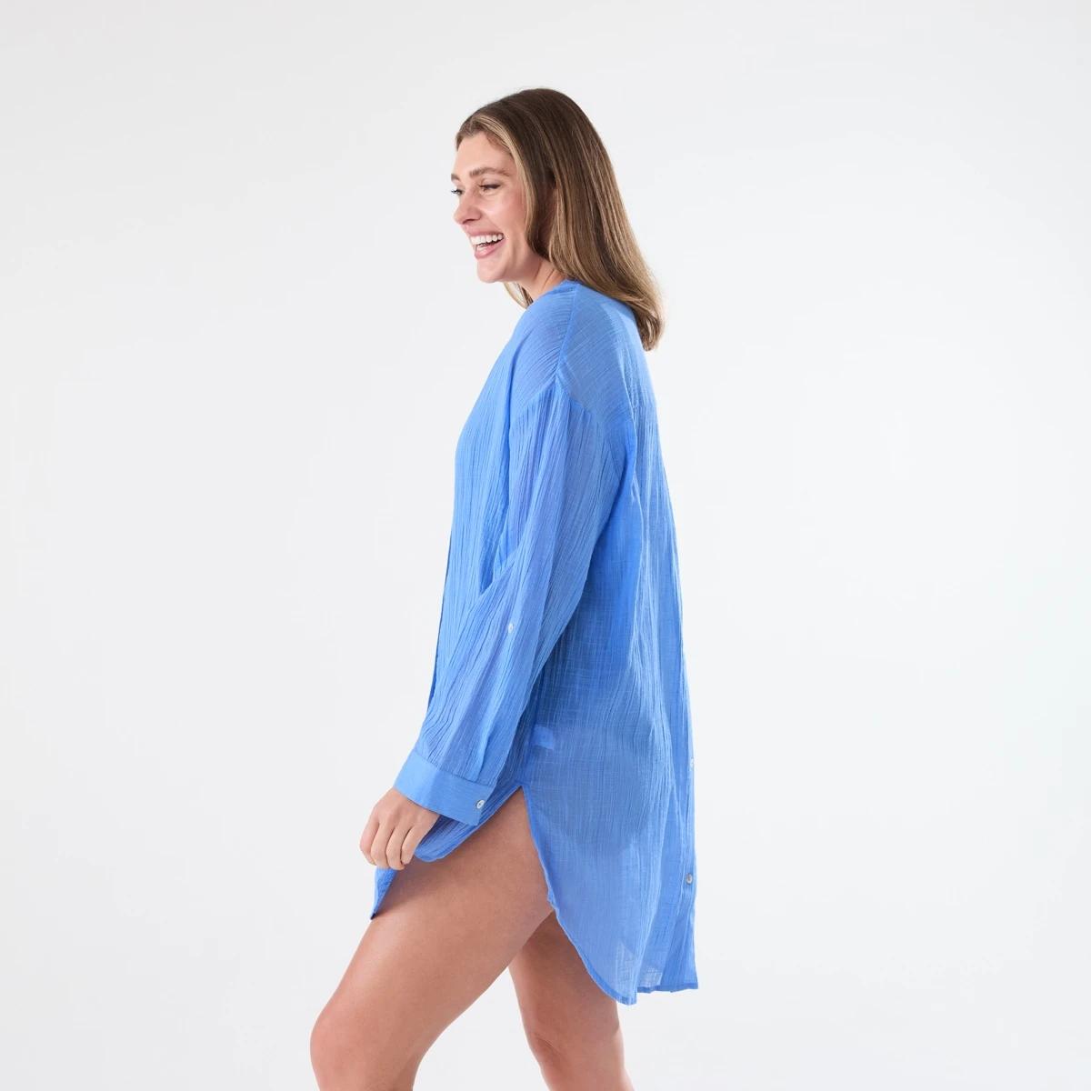 4 Cover Up Shirt BLUE MARINE, 4 of 8